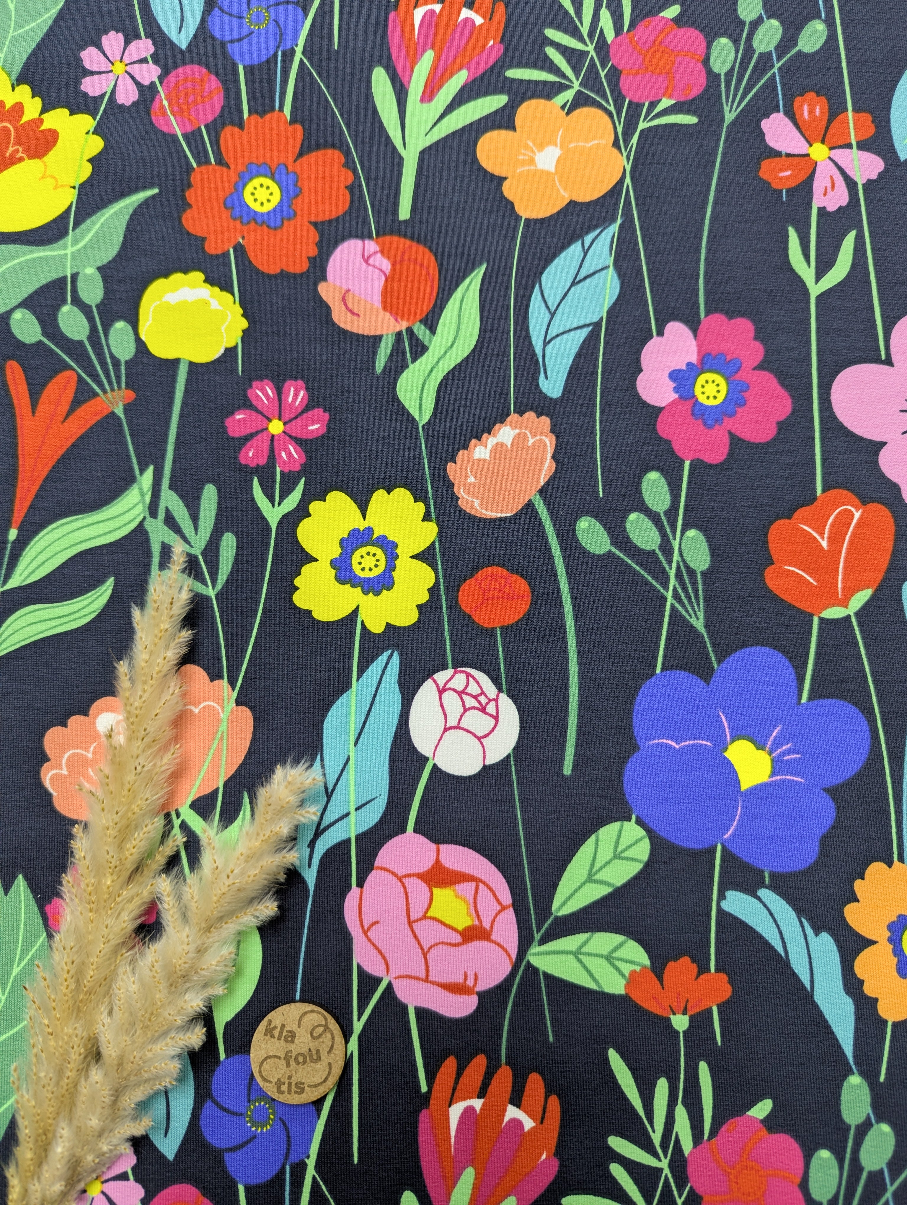 French terry - couleurs de la joie