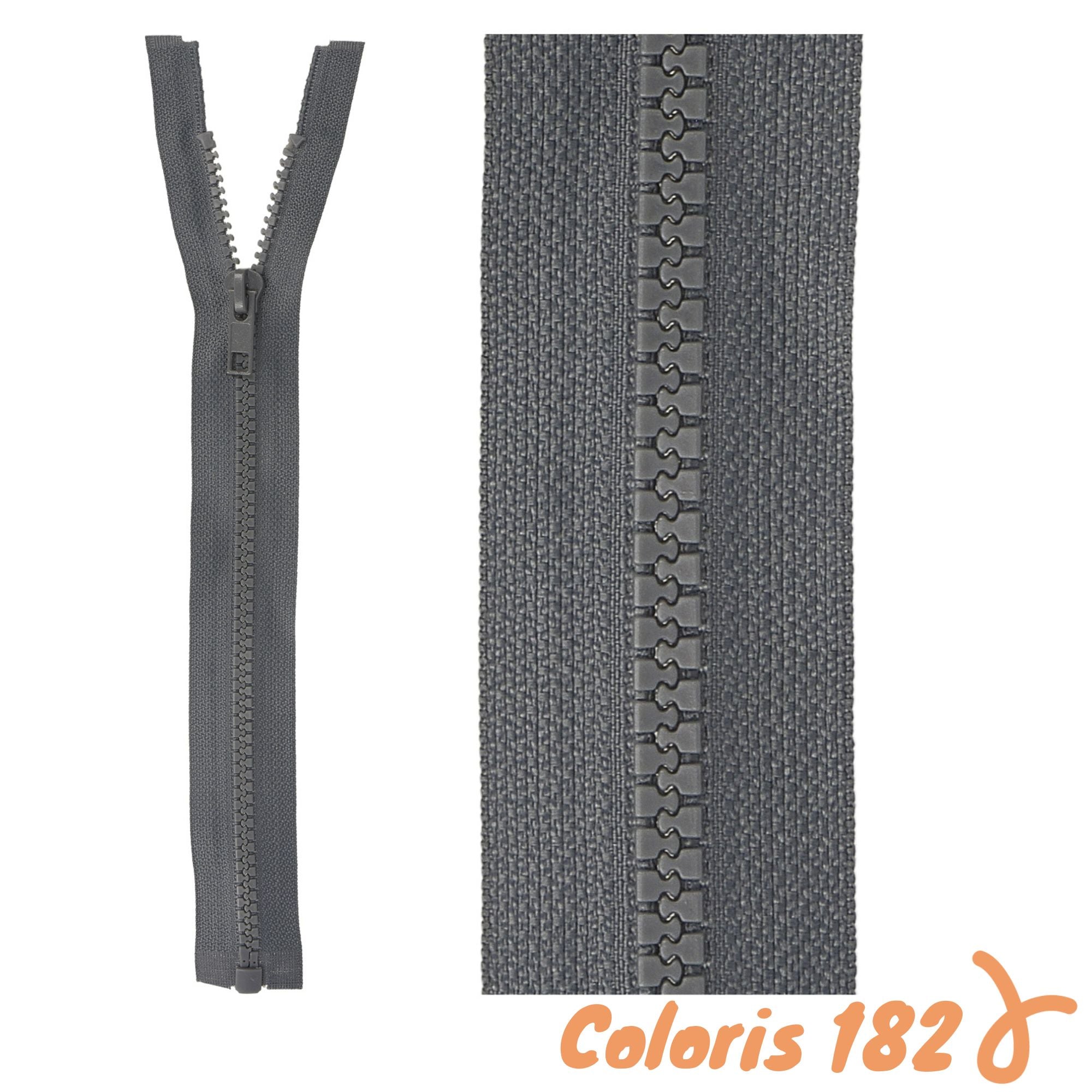 Zip séparable - 85 cm