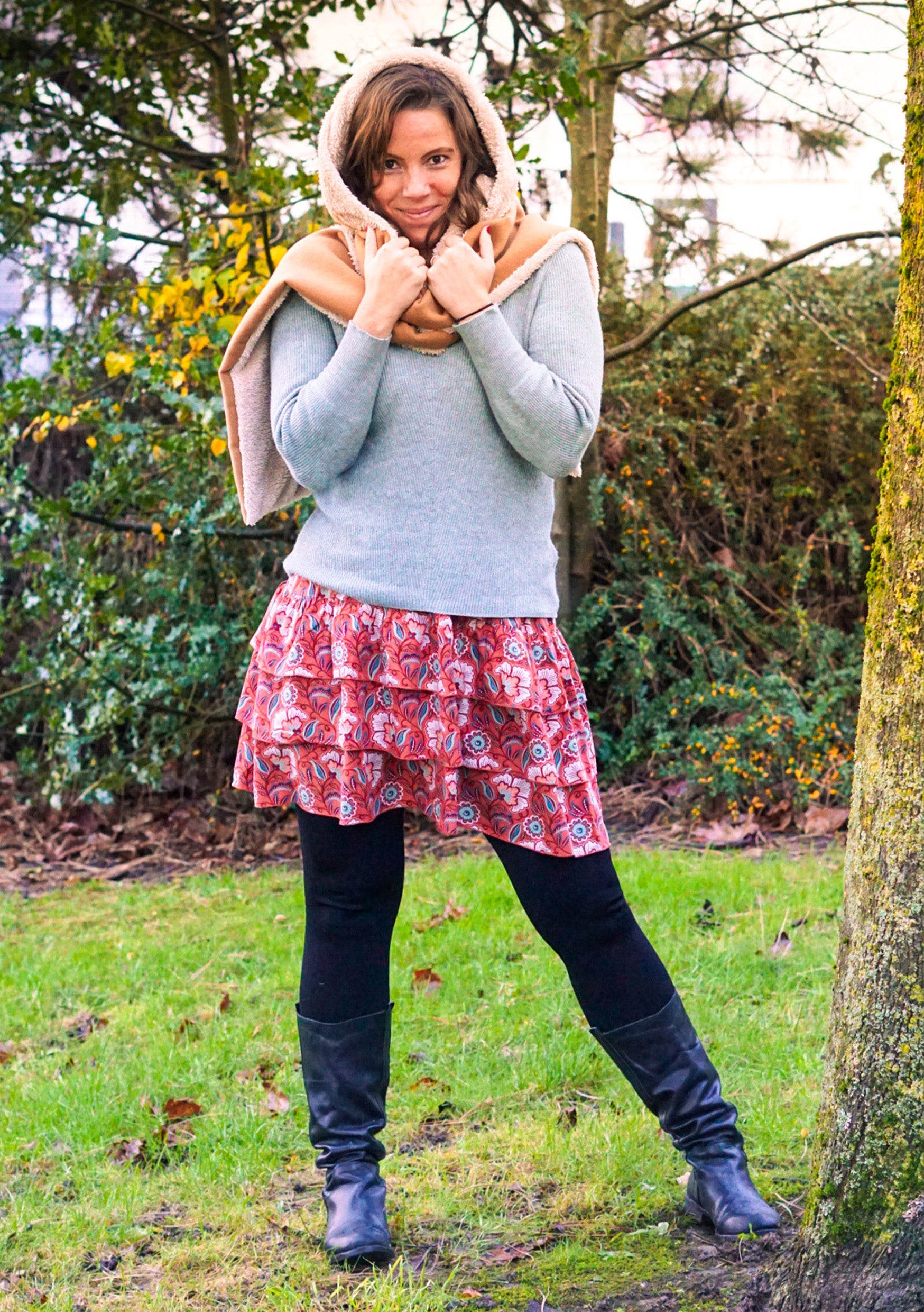 CARDAMOME - la capuche cagoule