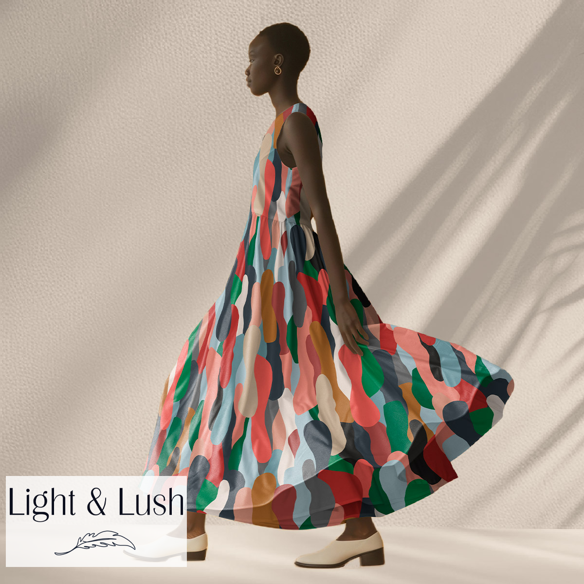 Twill de viscose - Coulée chromatique