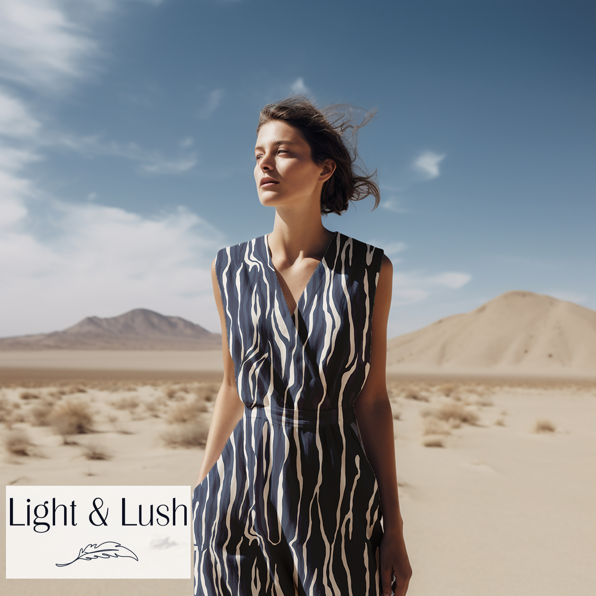 Twill de viscose - Zéphyr indigo