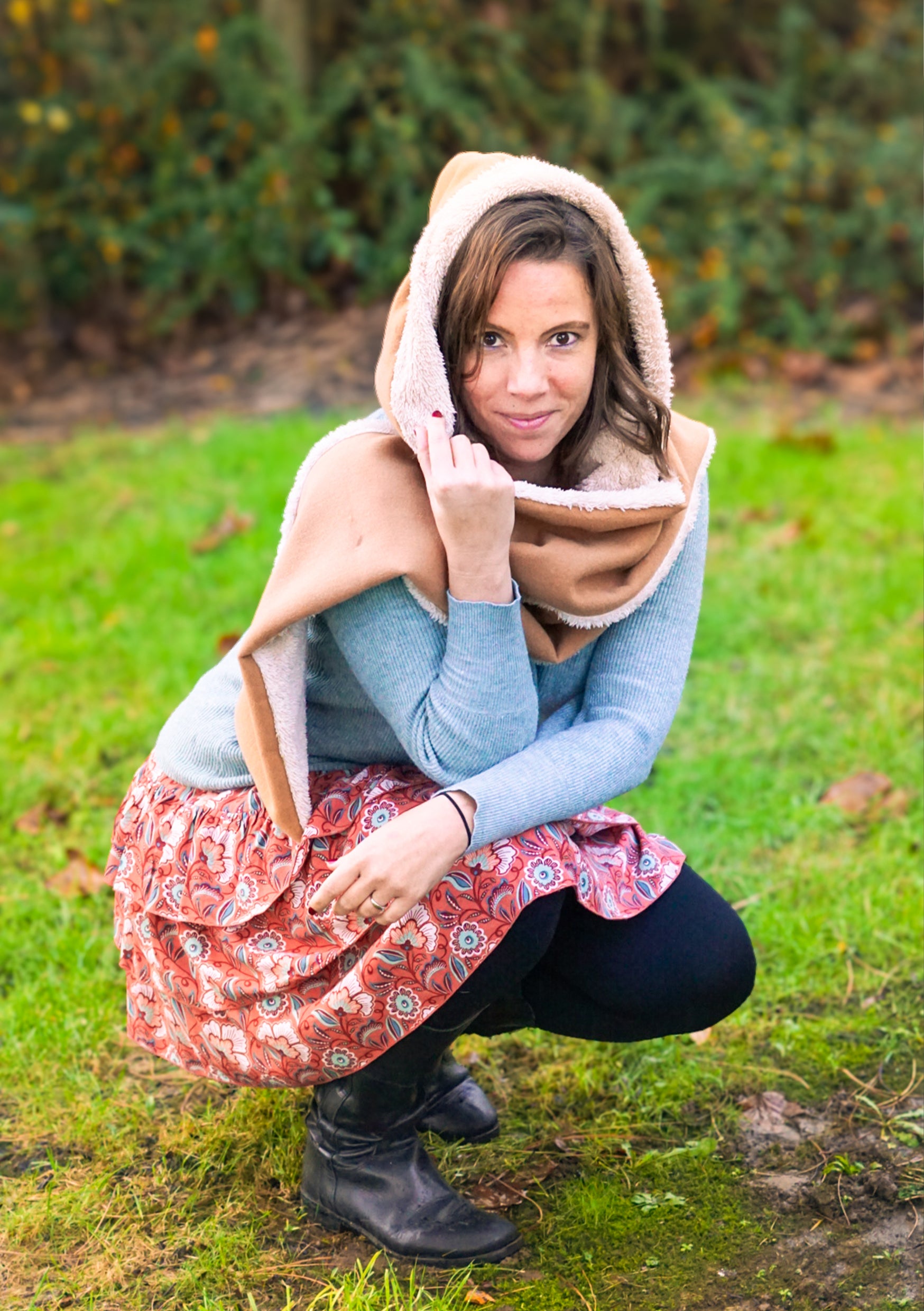 CARDAMOME - la capuche cagoule