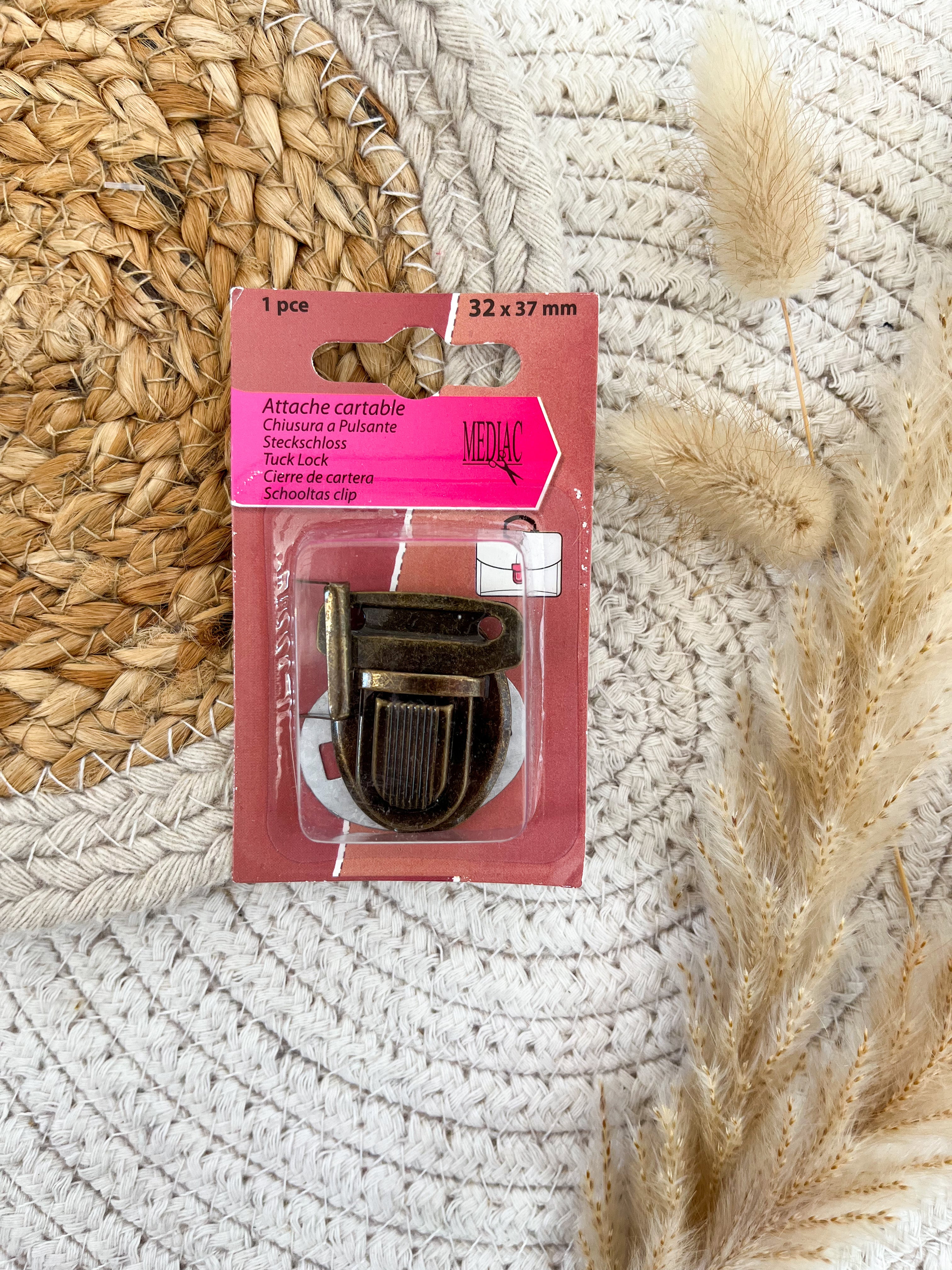 Attaches cartable - plusieurs coloris