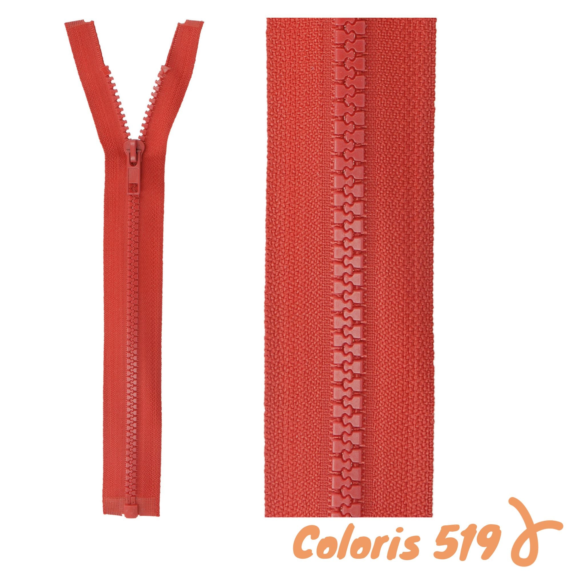 Zip séparable - 60 cm