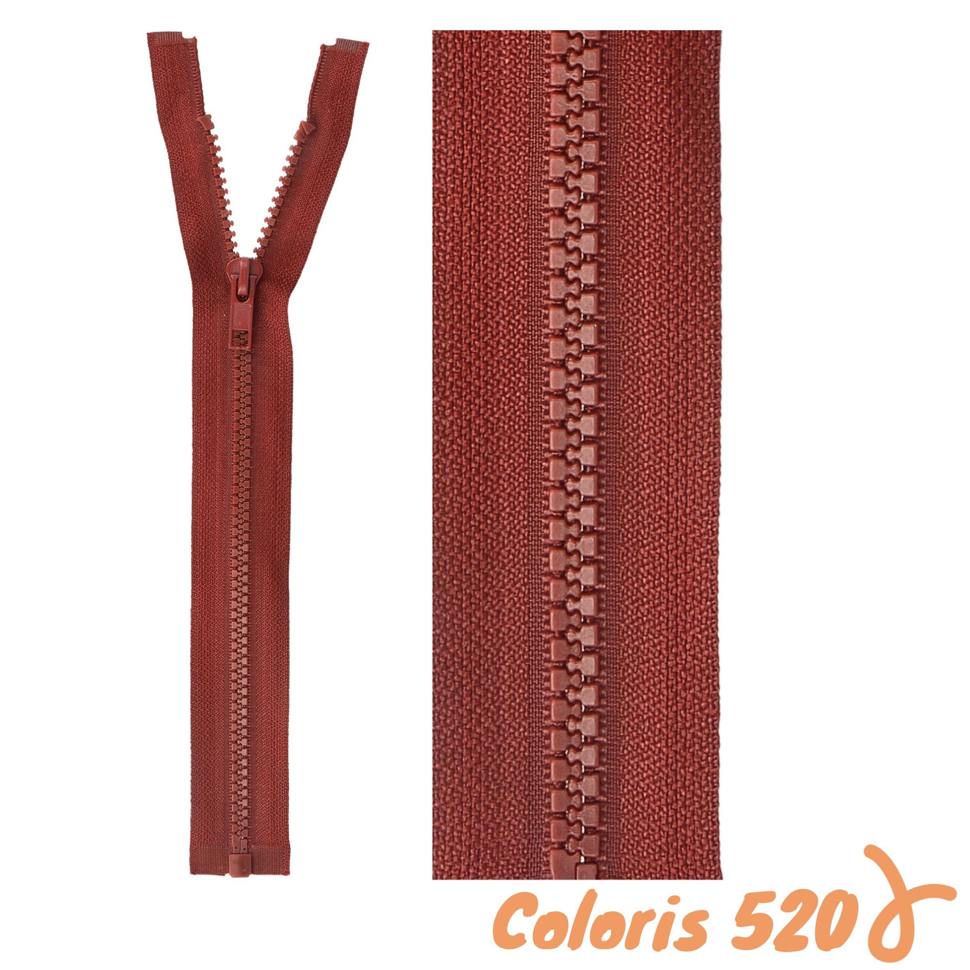 Zip séparable - 70 cm