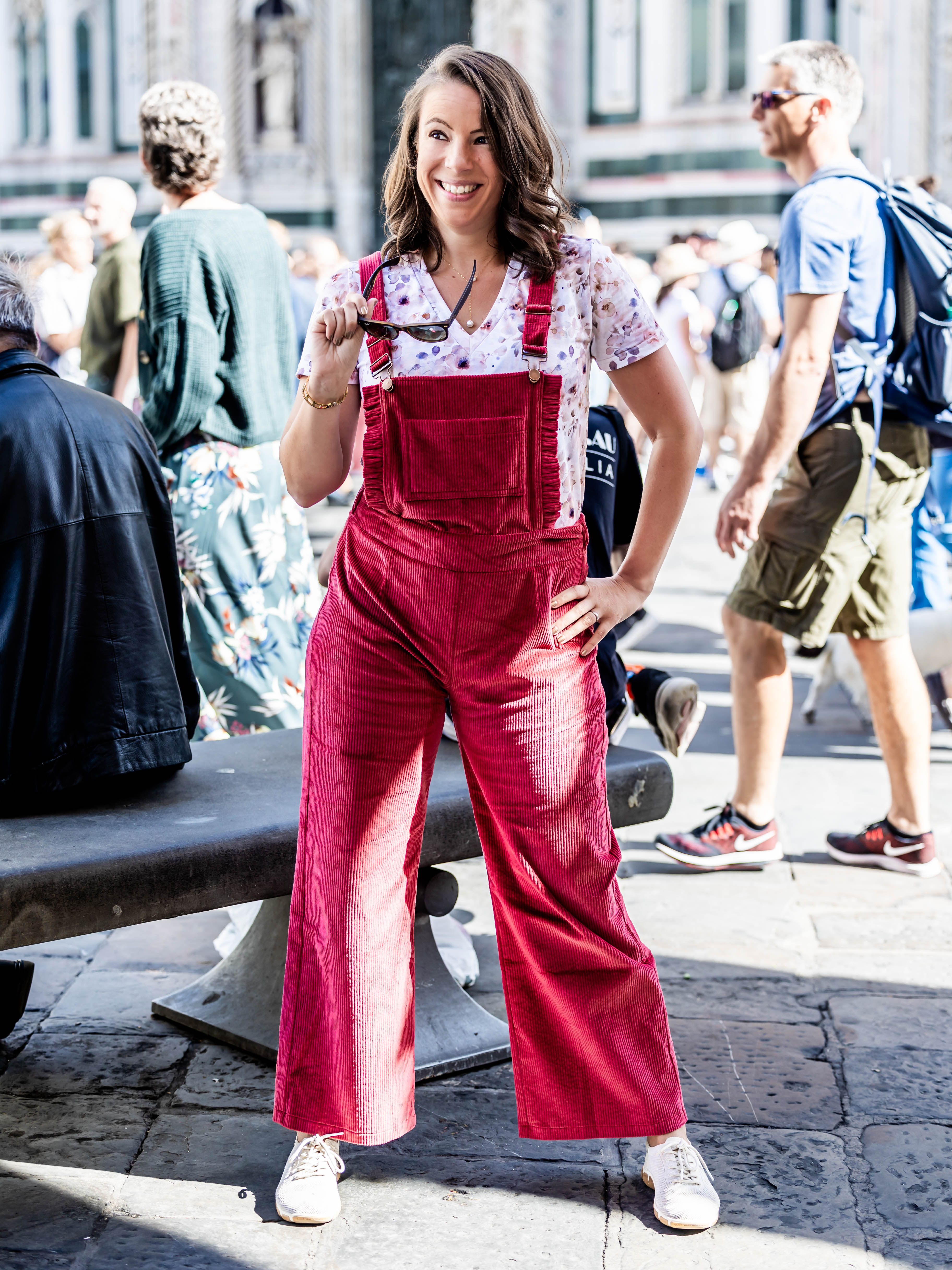 MYRTILLE : la salopette - FEMME