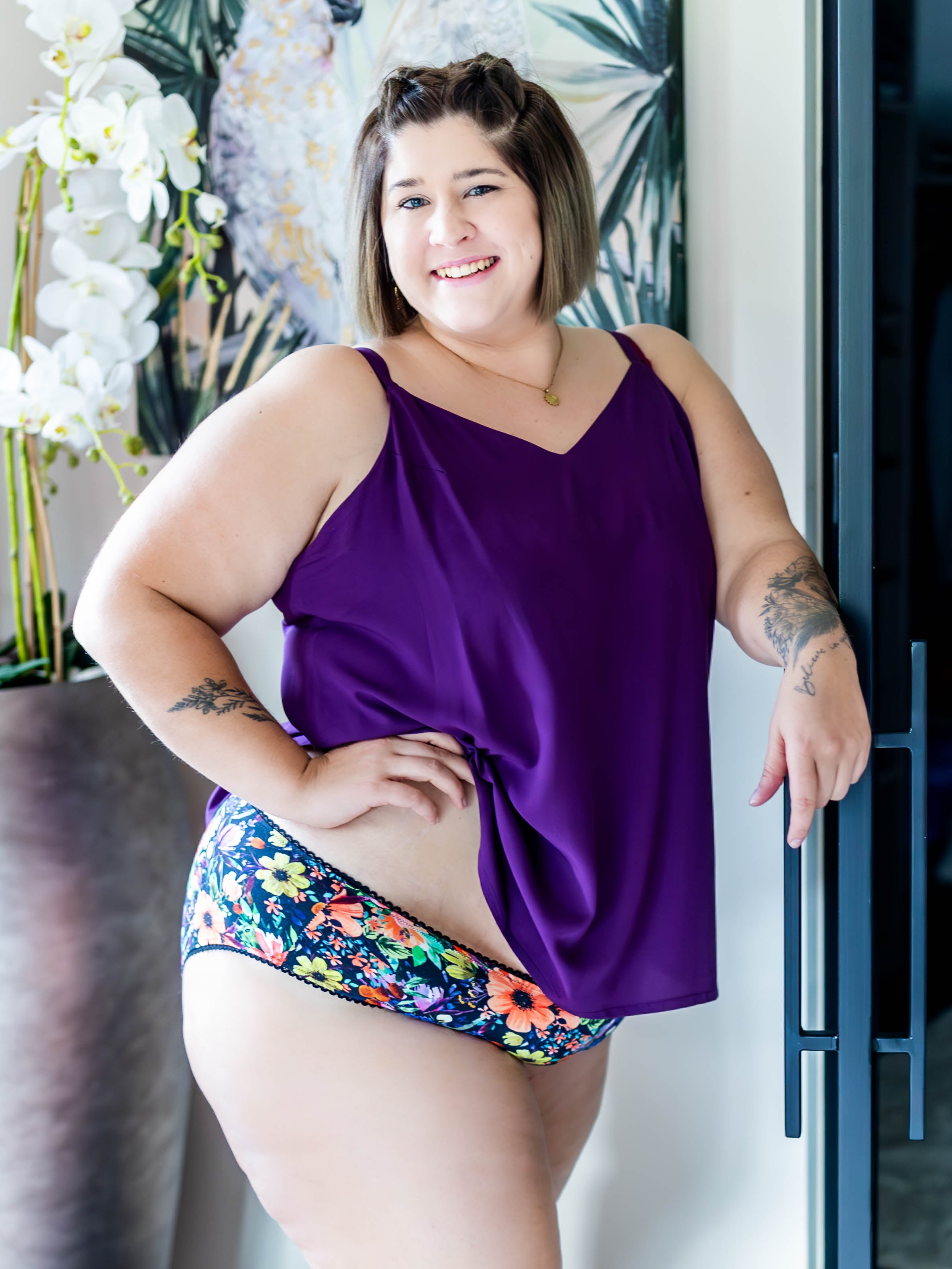 CASSIS FAMILLE - La nuisette / caraco avec ou sans dentelle