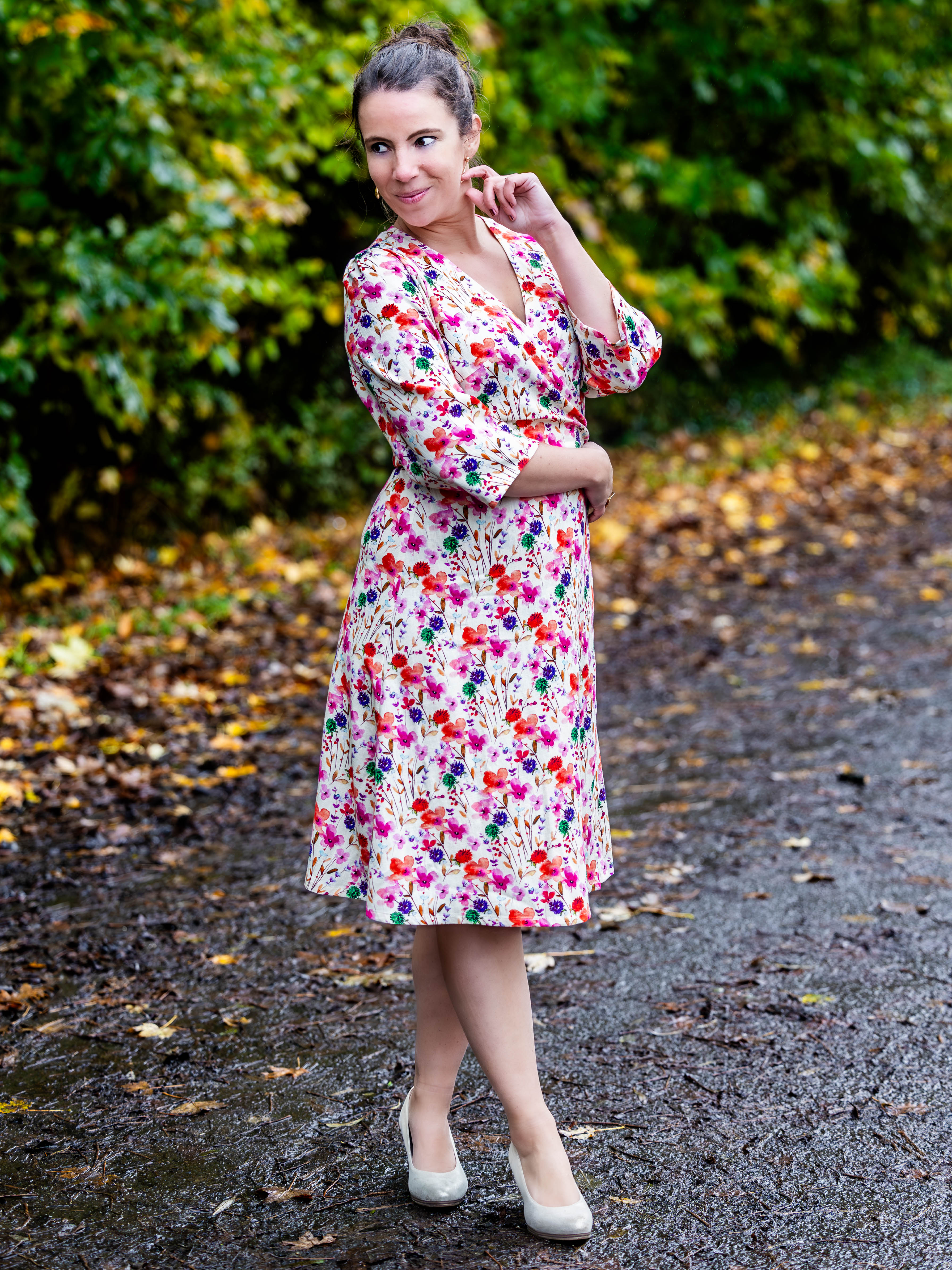 MANDARINE : la robe / blouse portefeuille - PACK FAMILLE