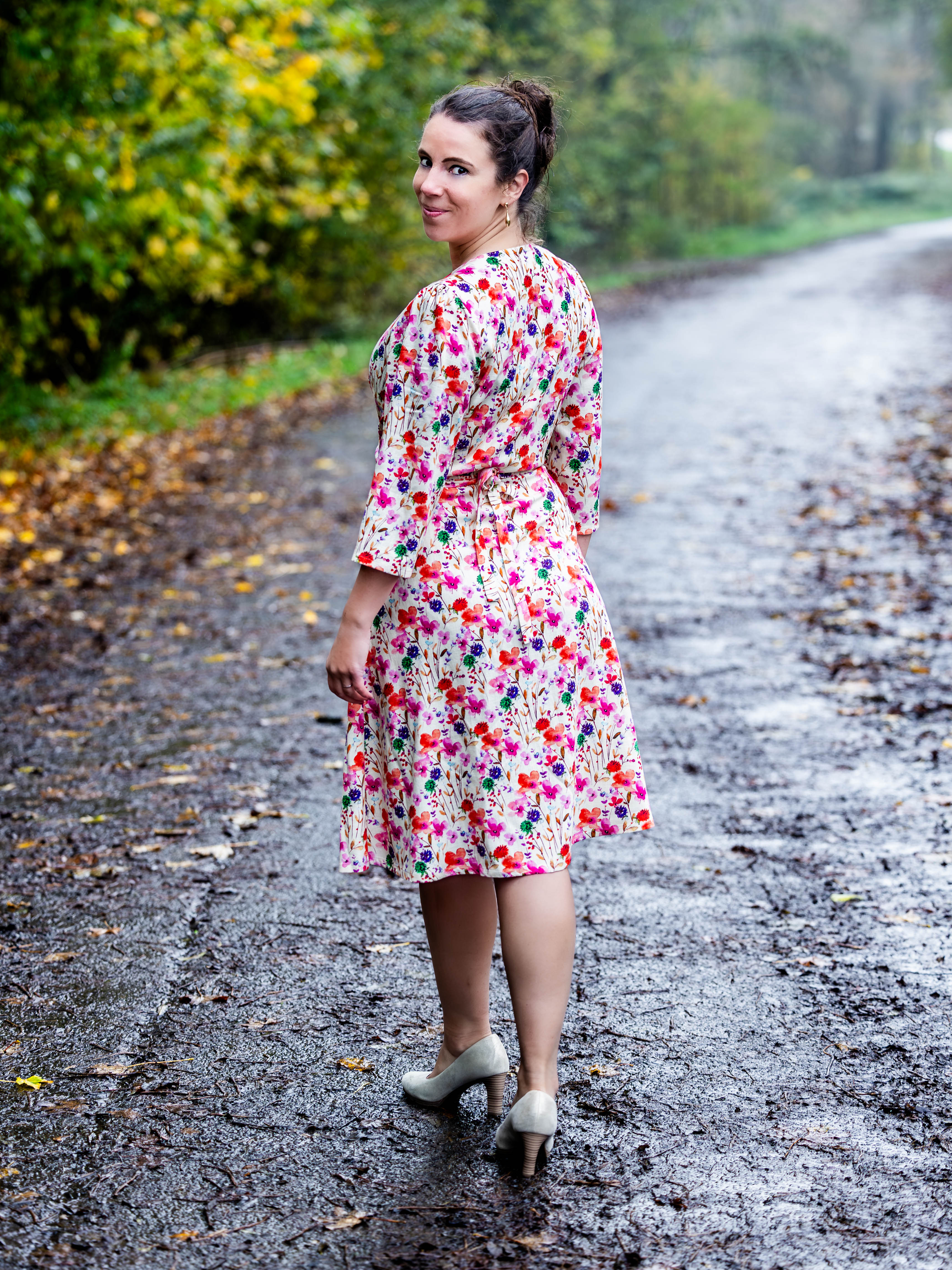 MANDARINE : la robe / blouse portefeuille - PACK FAMILLE