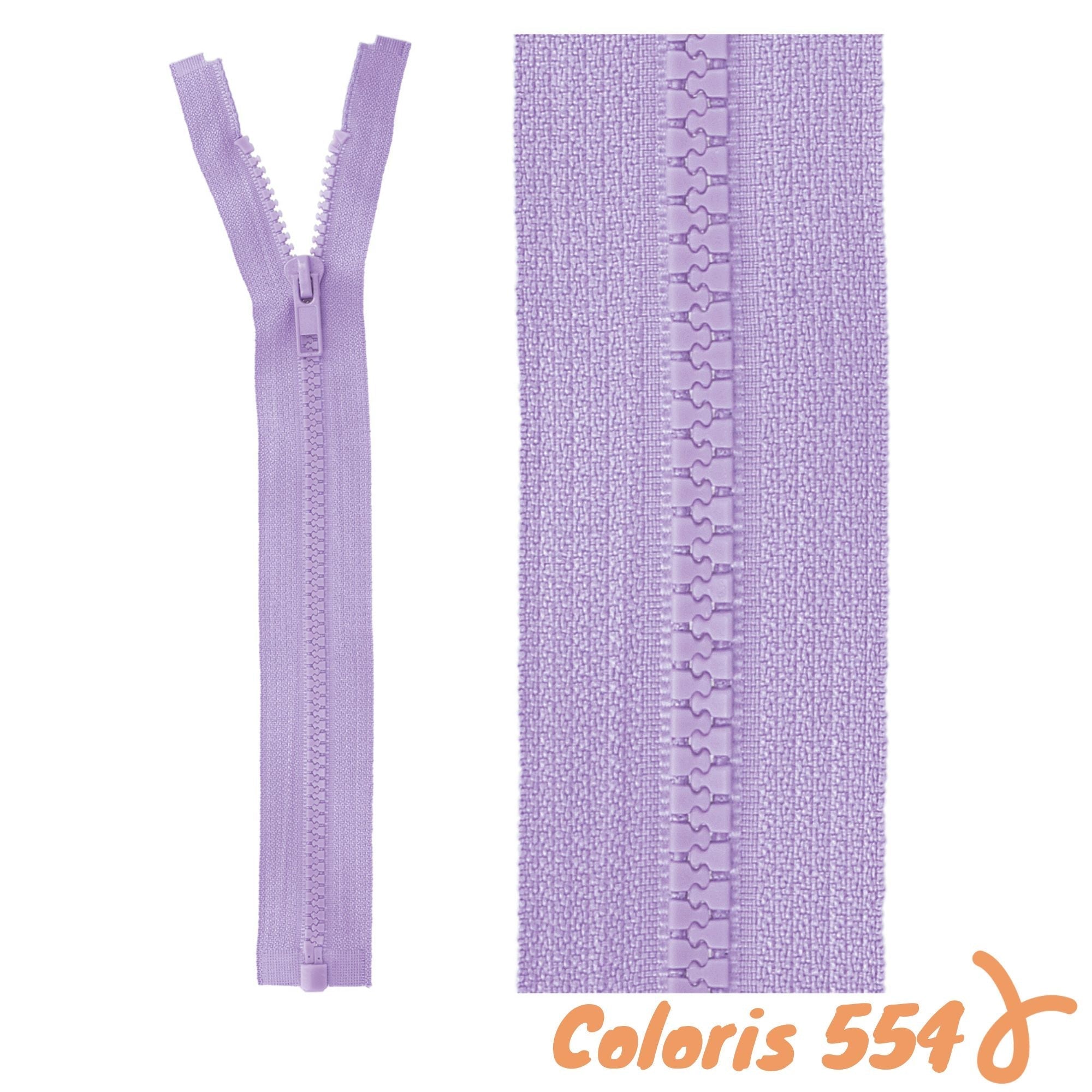 Zip séparable - 50 cm