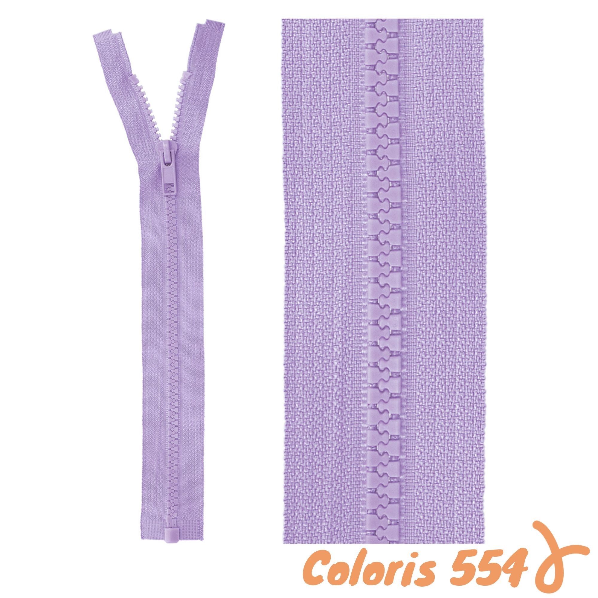 Zip séparable - 35 cm