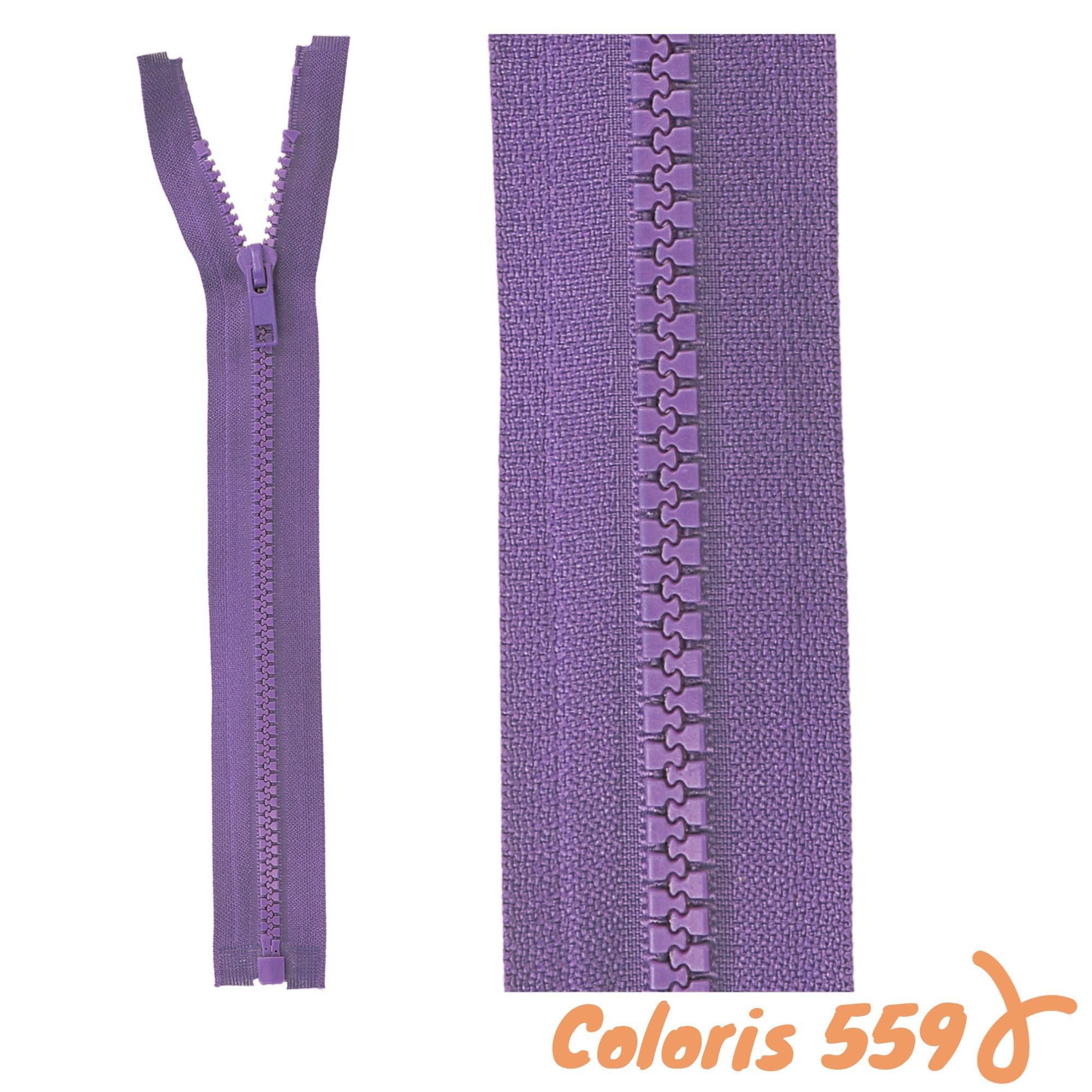 Zip séparable - 45 cm