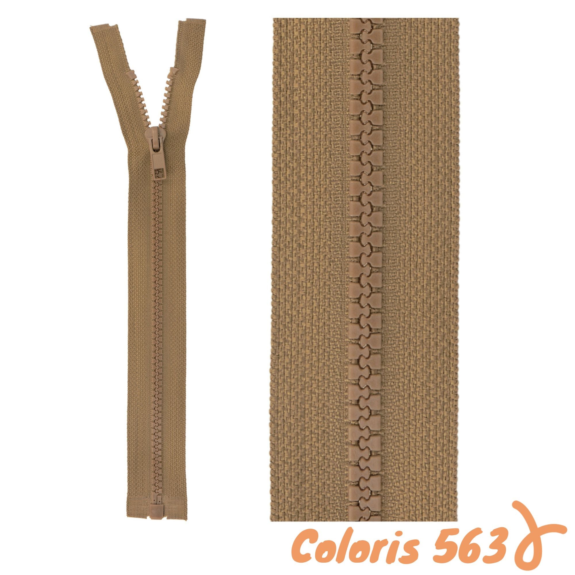 Zip séparable - 70 cm