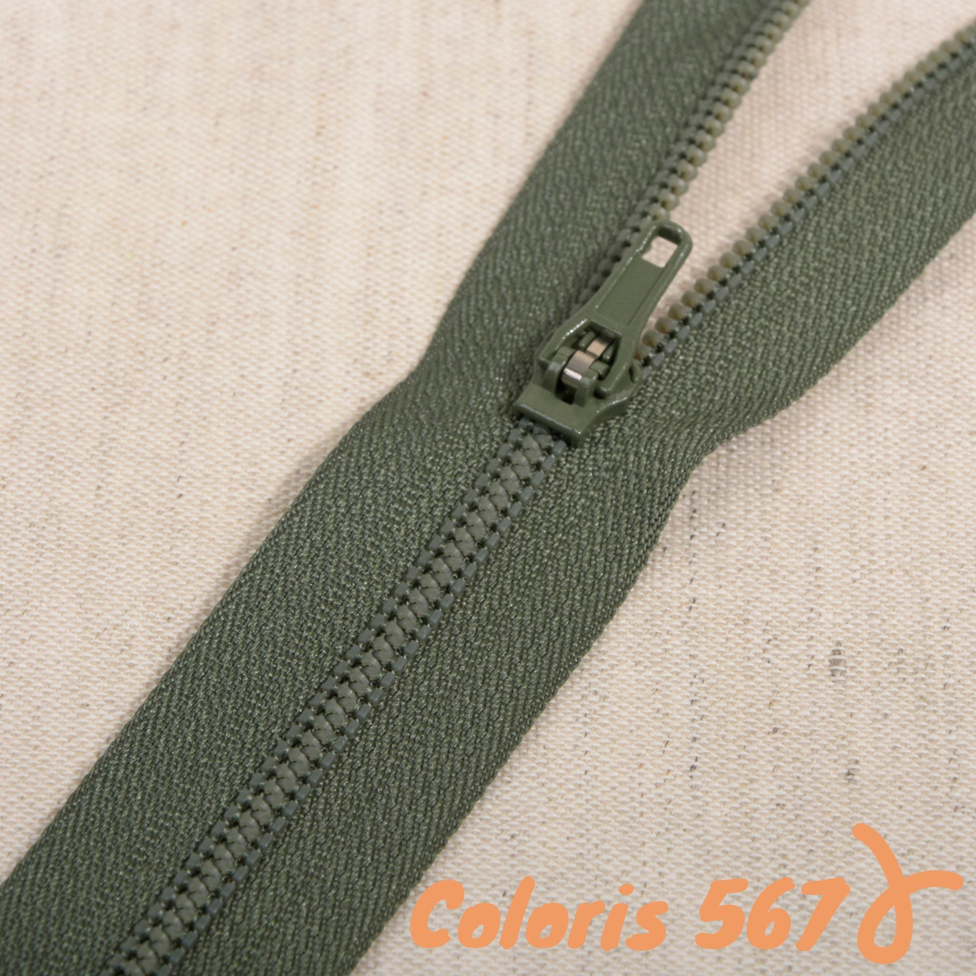 Zip non-séparable pantalon - 10 cm