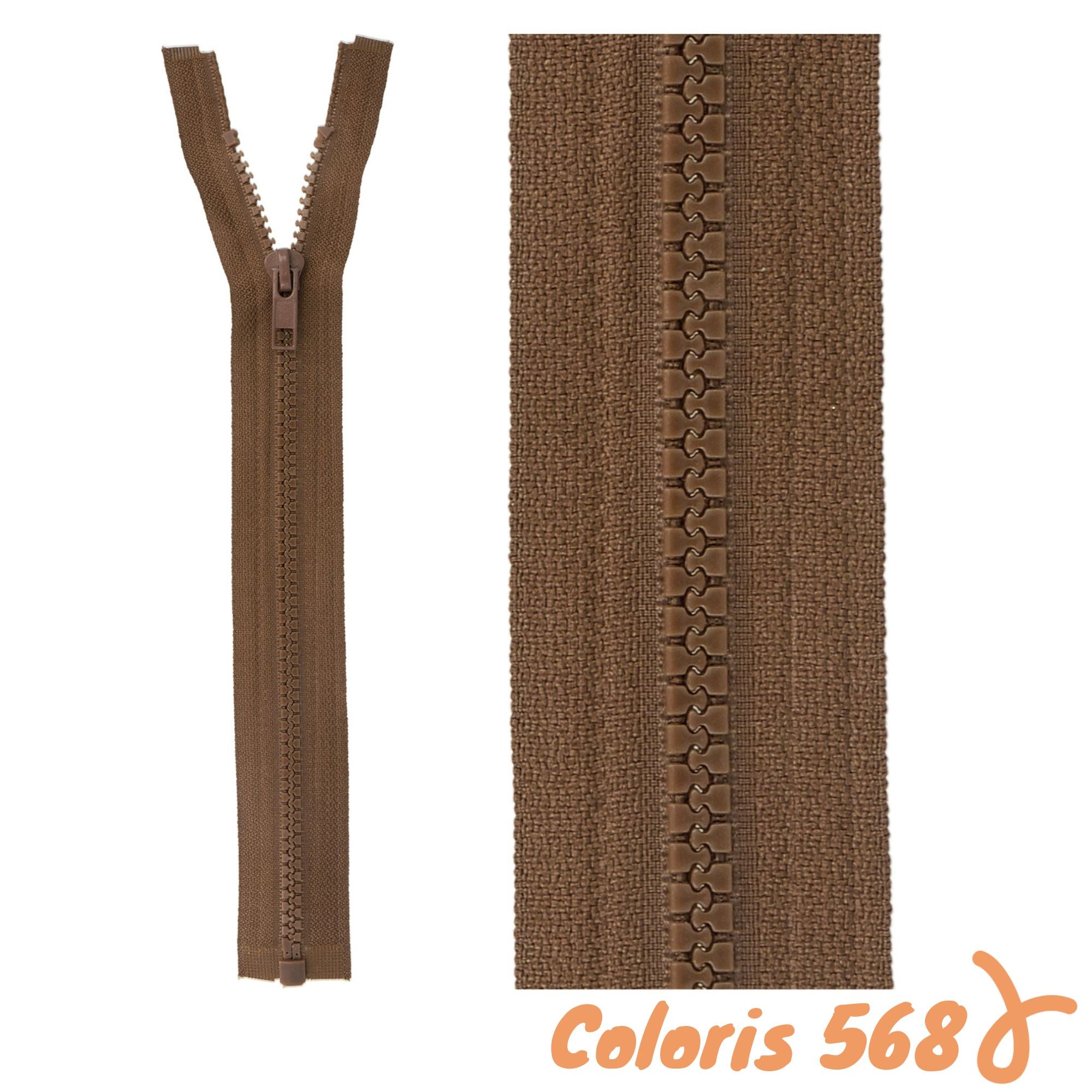 Zip séparable - 35 cm