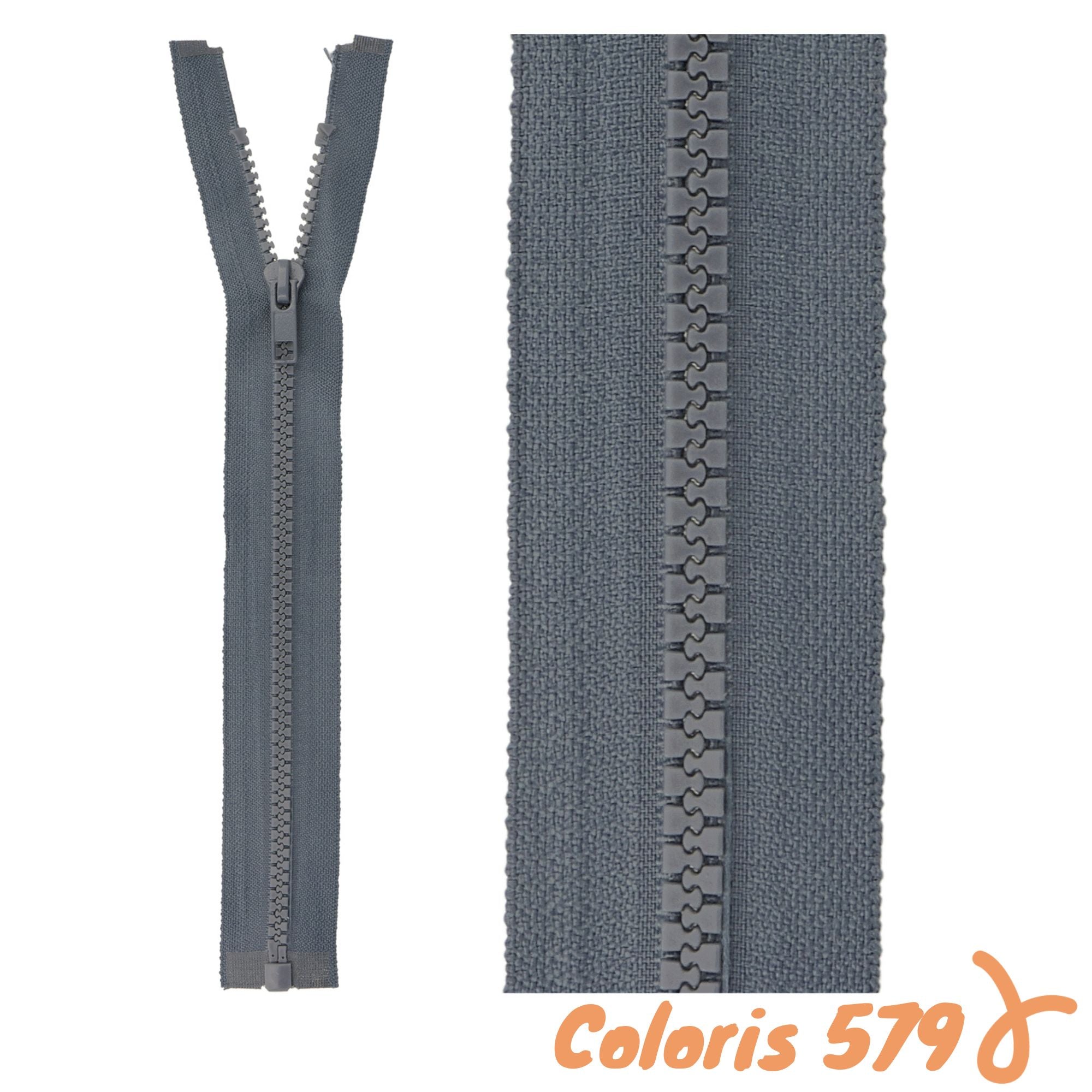 Zip séparable - 80 cm