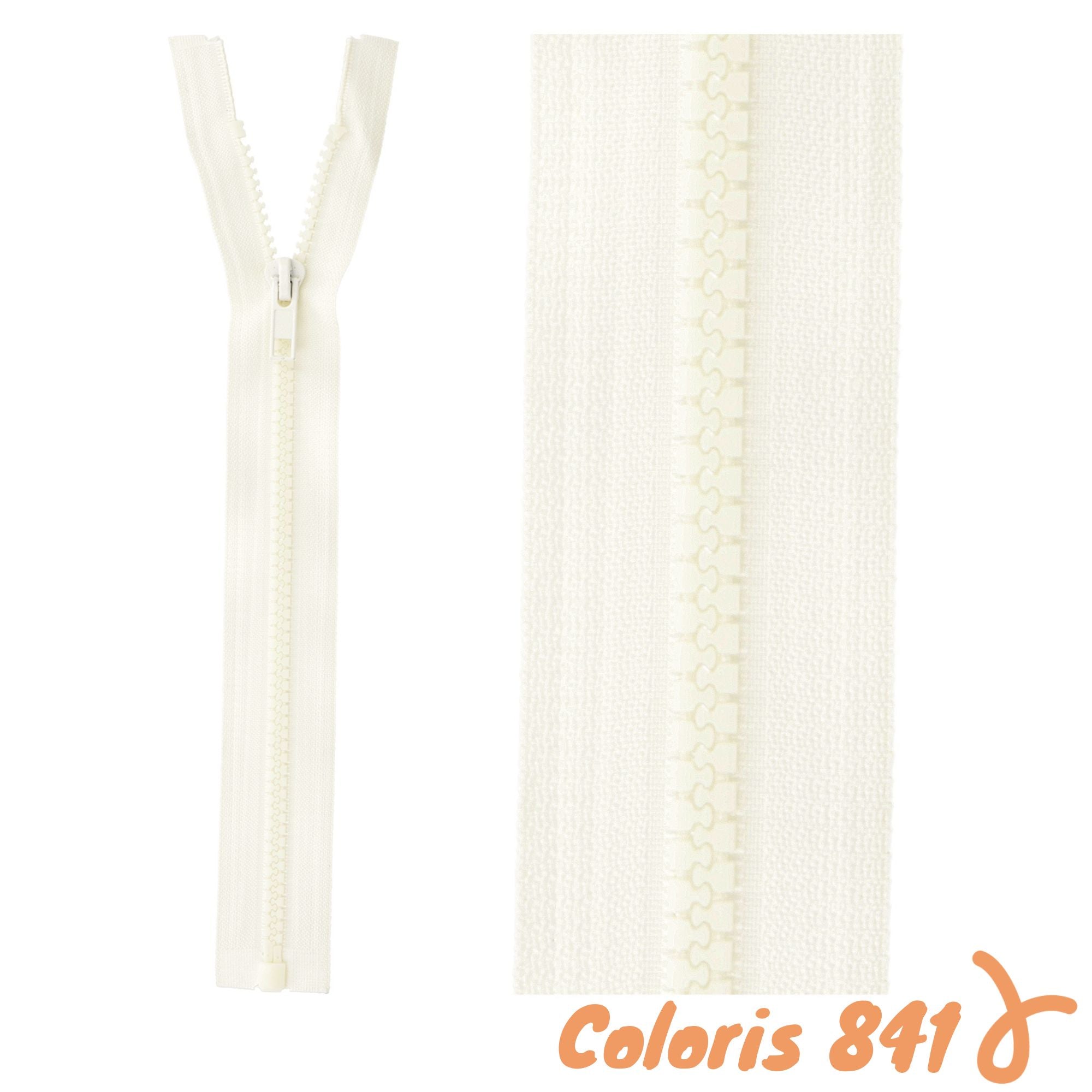 Zip séparable - 75 cm