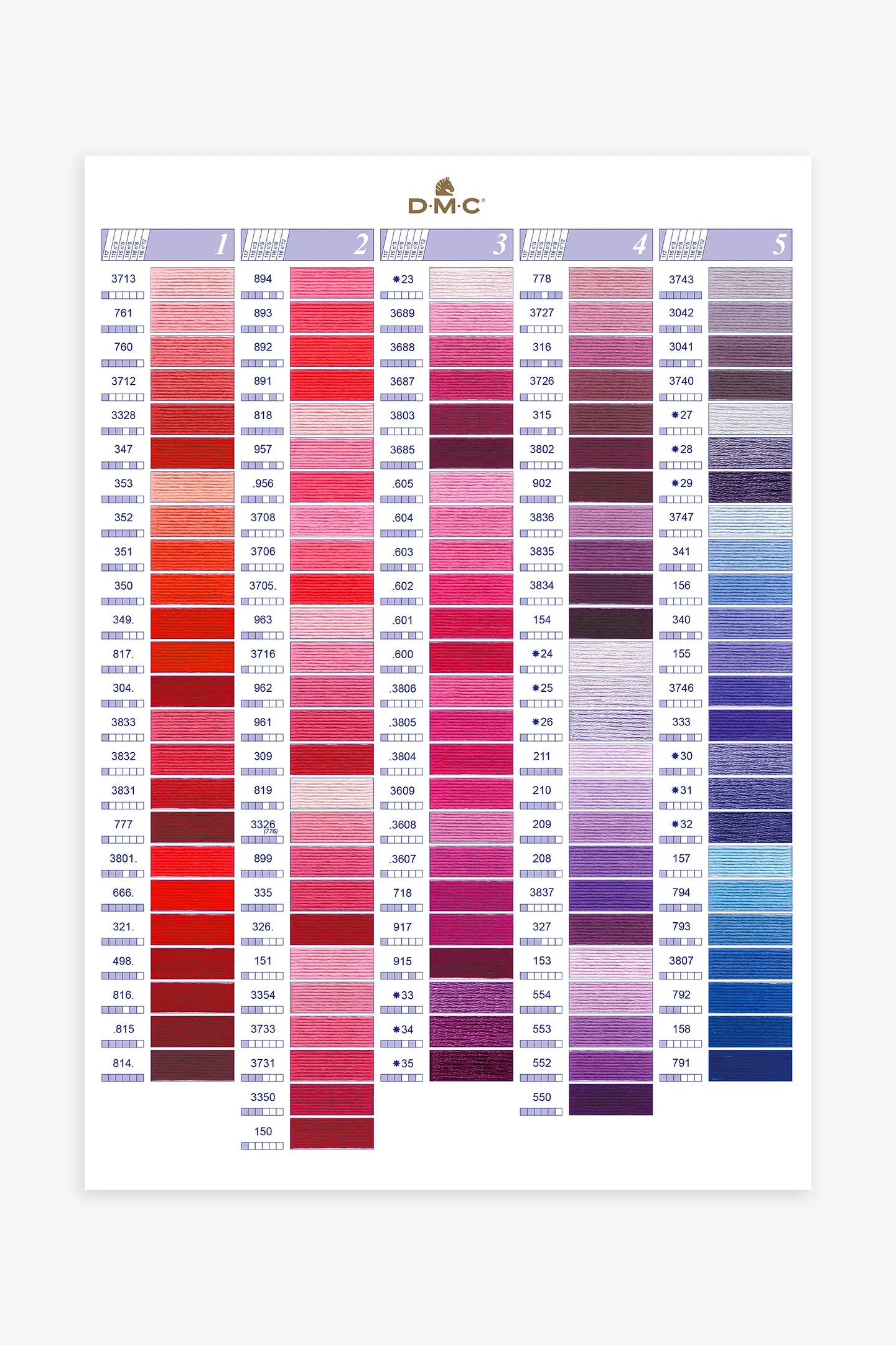 Fil de broderie MDC mouliné - couleur au choix ou assortie à votre tissu