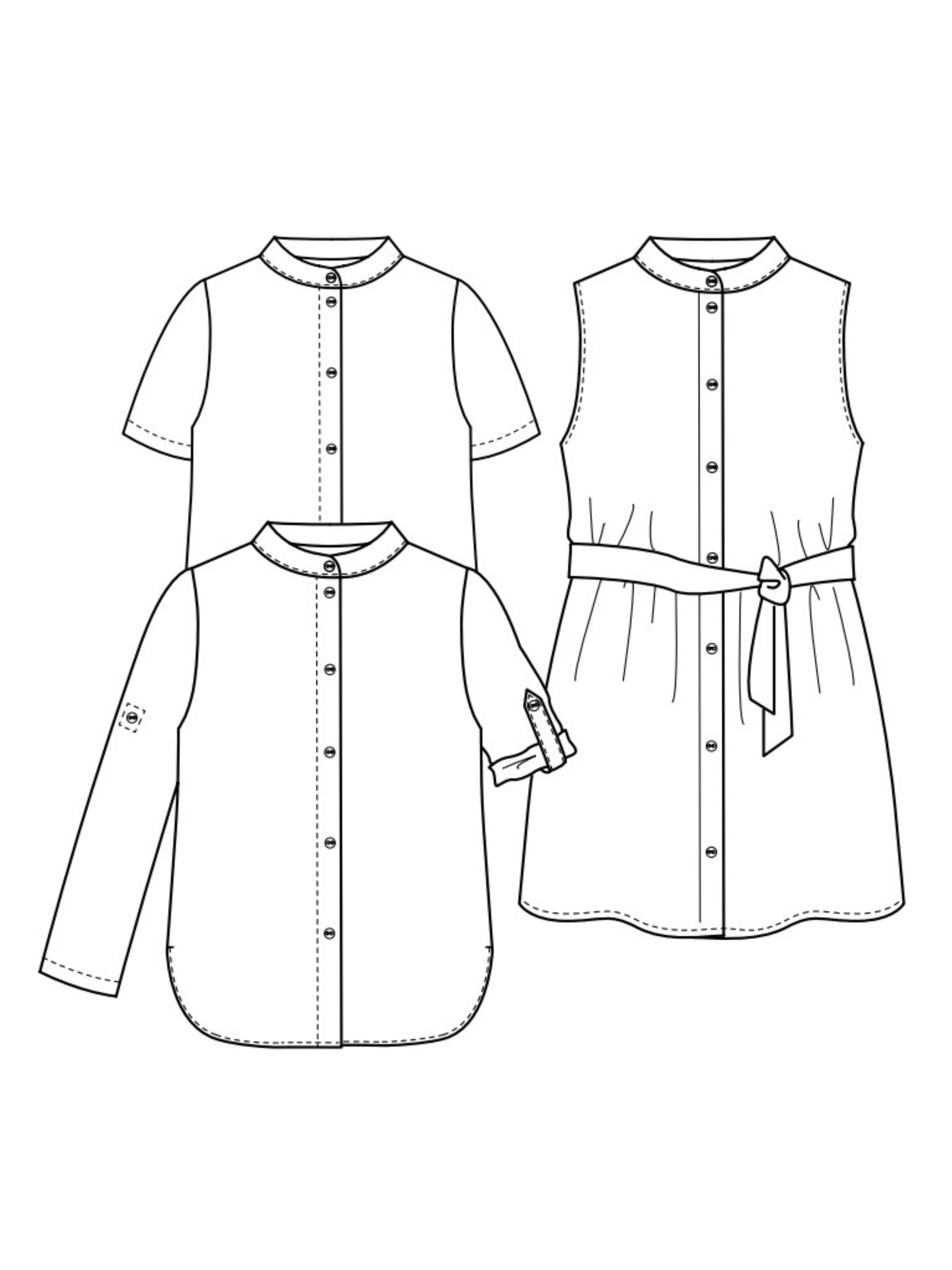 DRAGON PACK FAMILLE - la chemise ou robe pour toute la famille