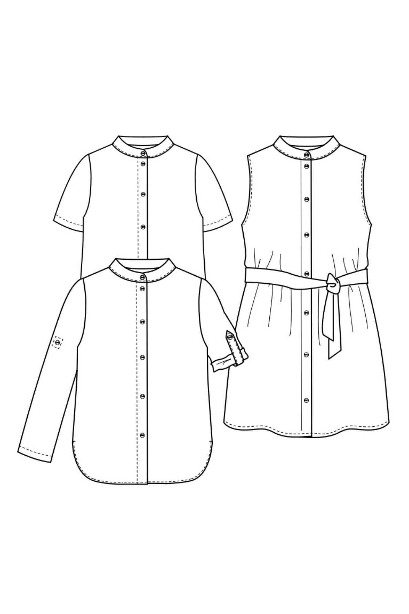 DRAGON BEBE - la chemise ou robe pour toute la famille