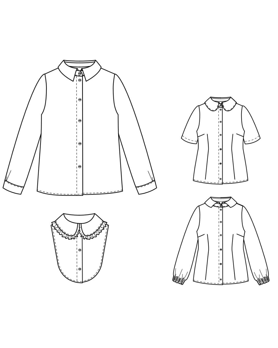 CEDRAT - la chemise casual chic aux nombreuses options - PACK FAMILLE