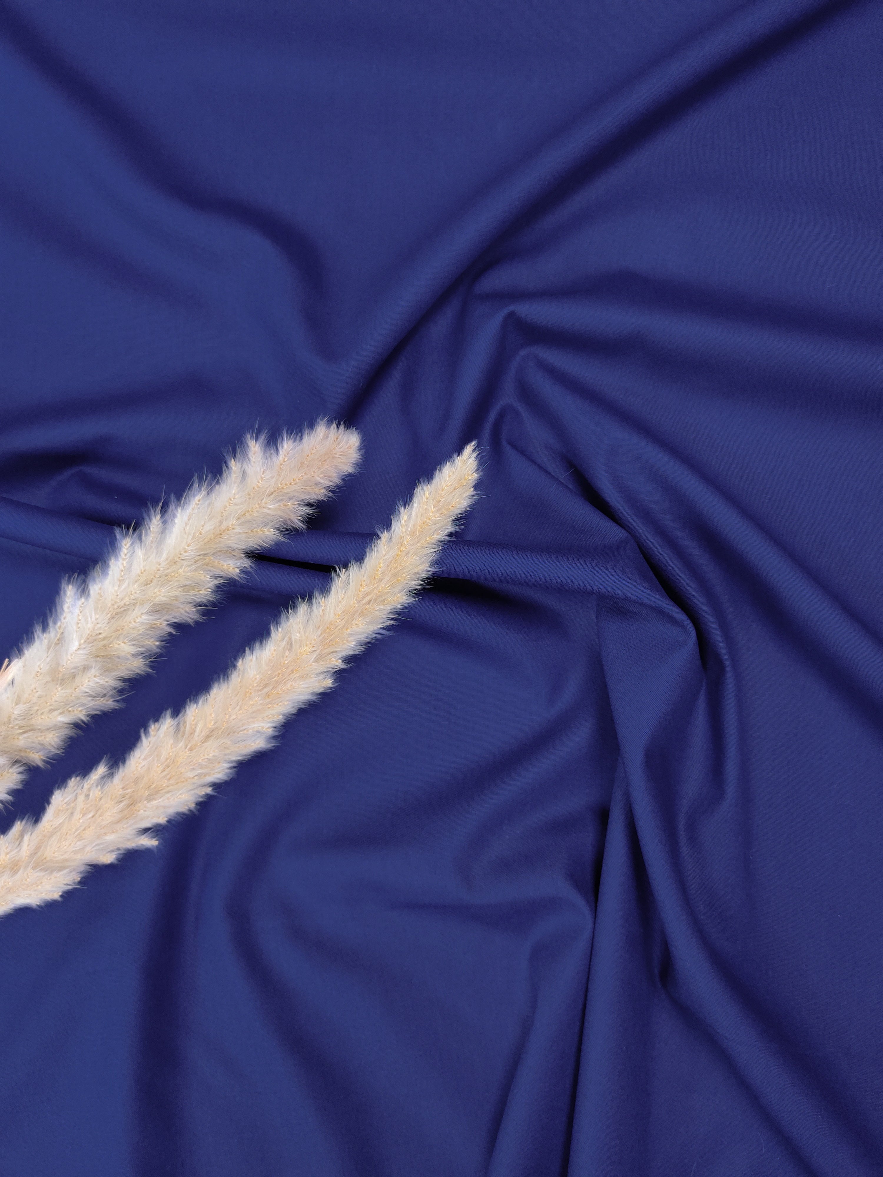 Popeline de Coton - Bleu marine