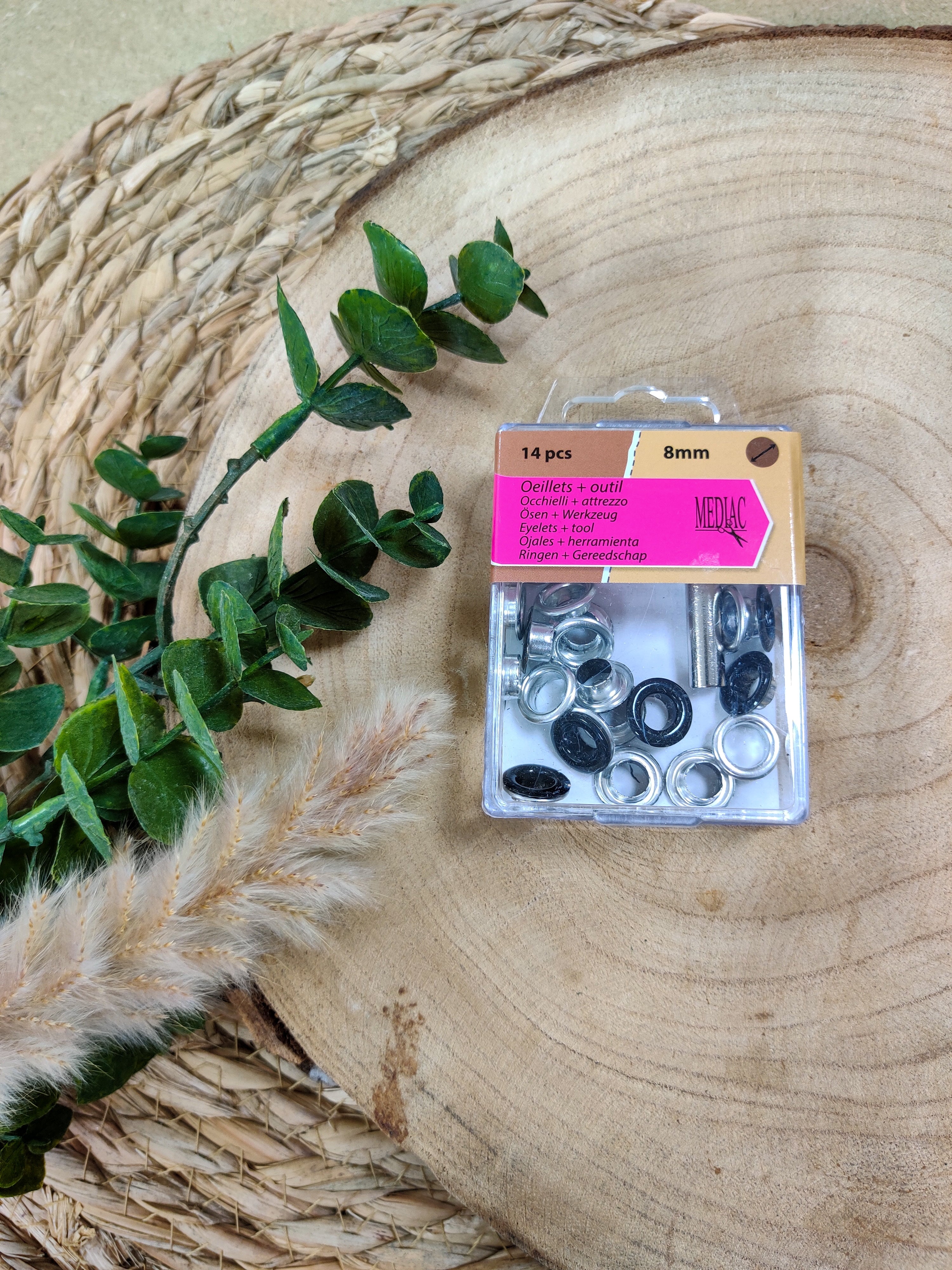 Œillets 8 mm