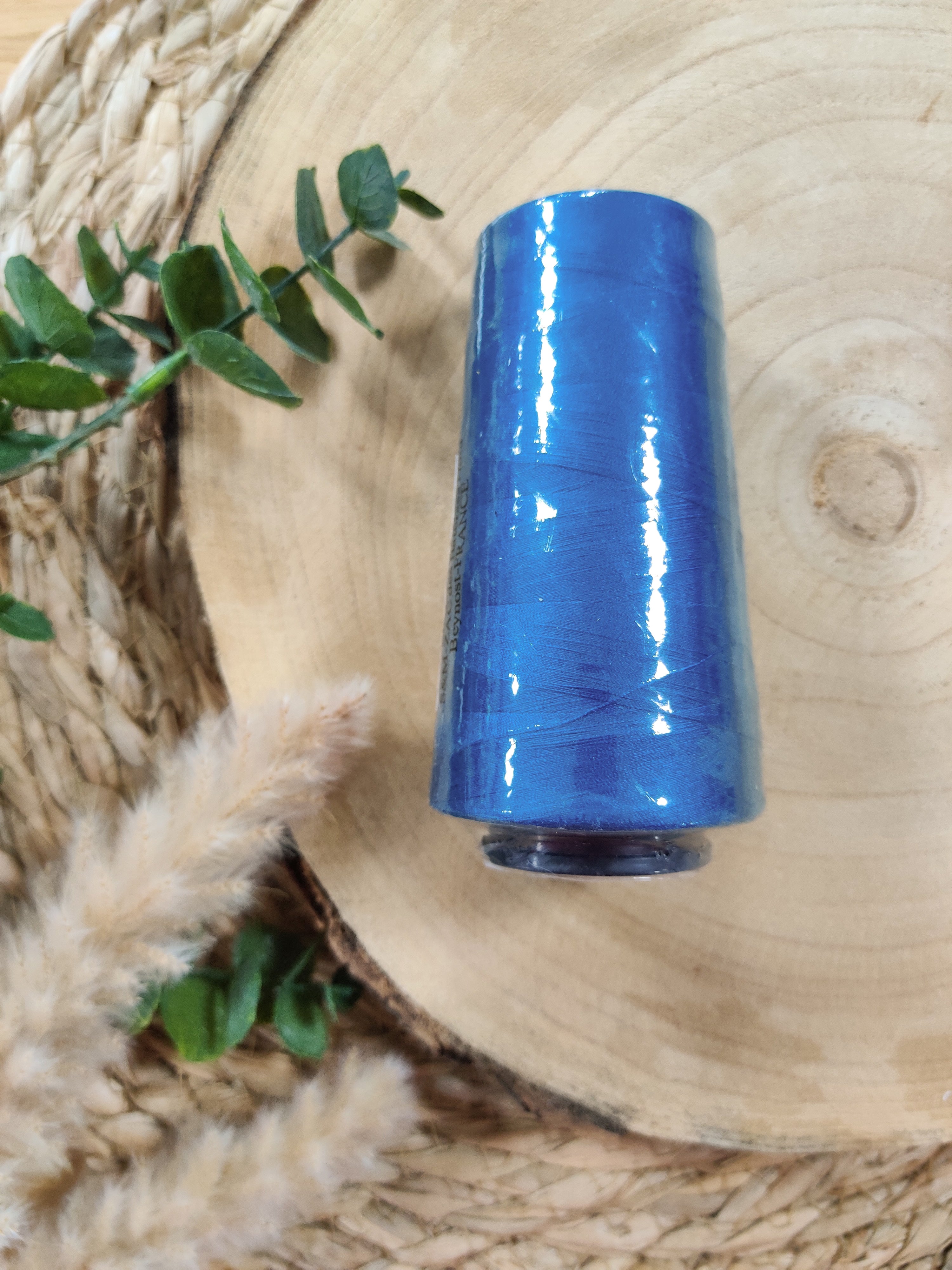 Fil cône 3000 m - Bleu pétrole