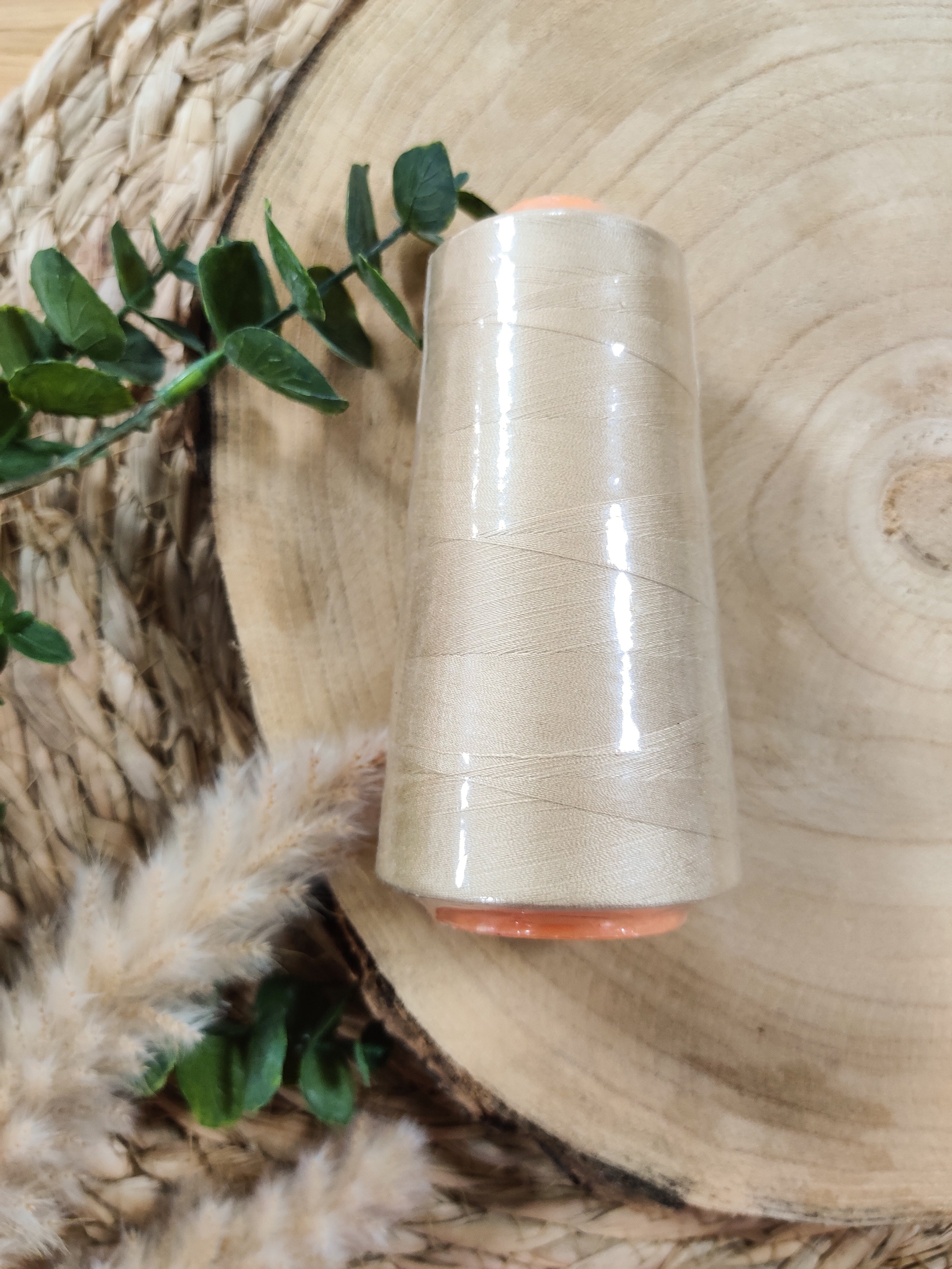 Fil cône 3000 m - Beige