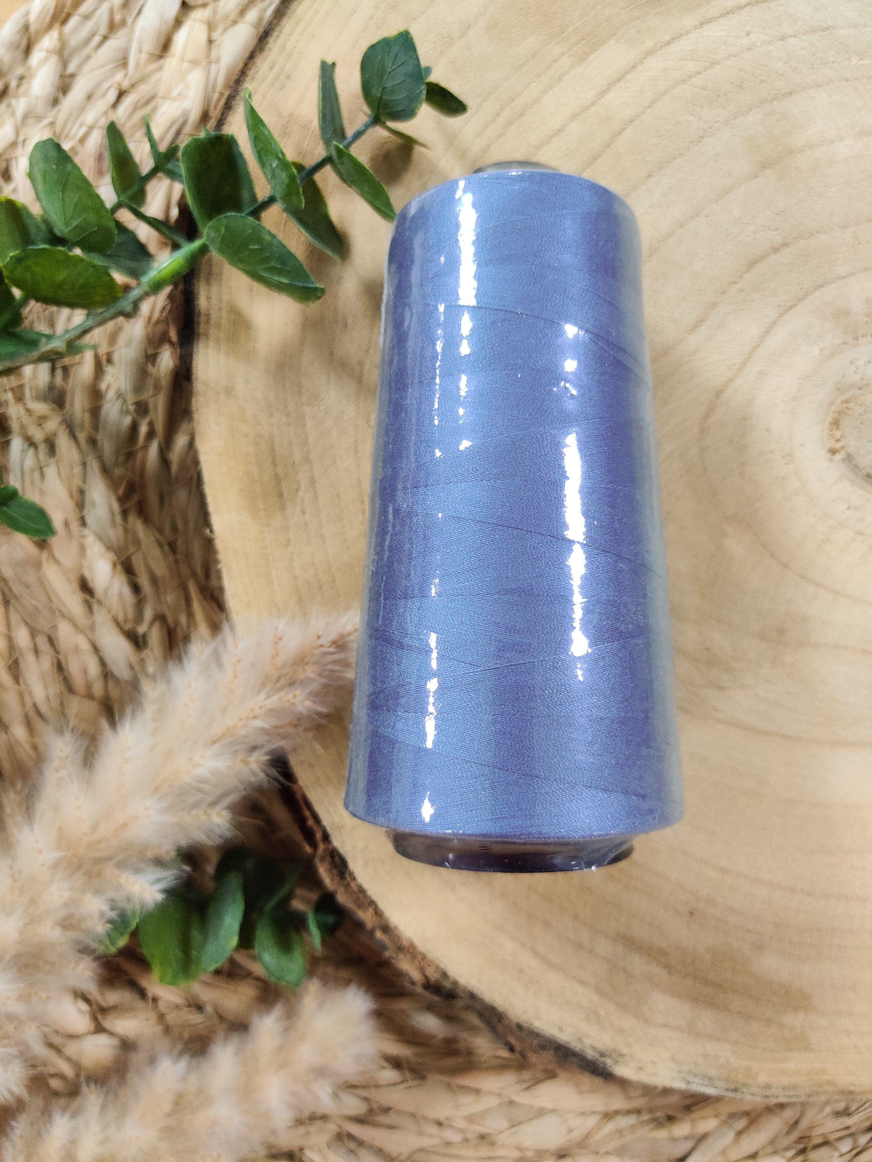 Fil cône 3000 m - Bleu jeans