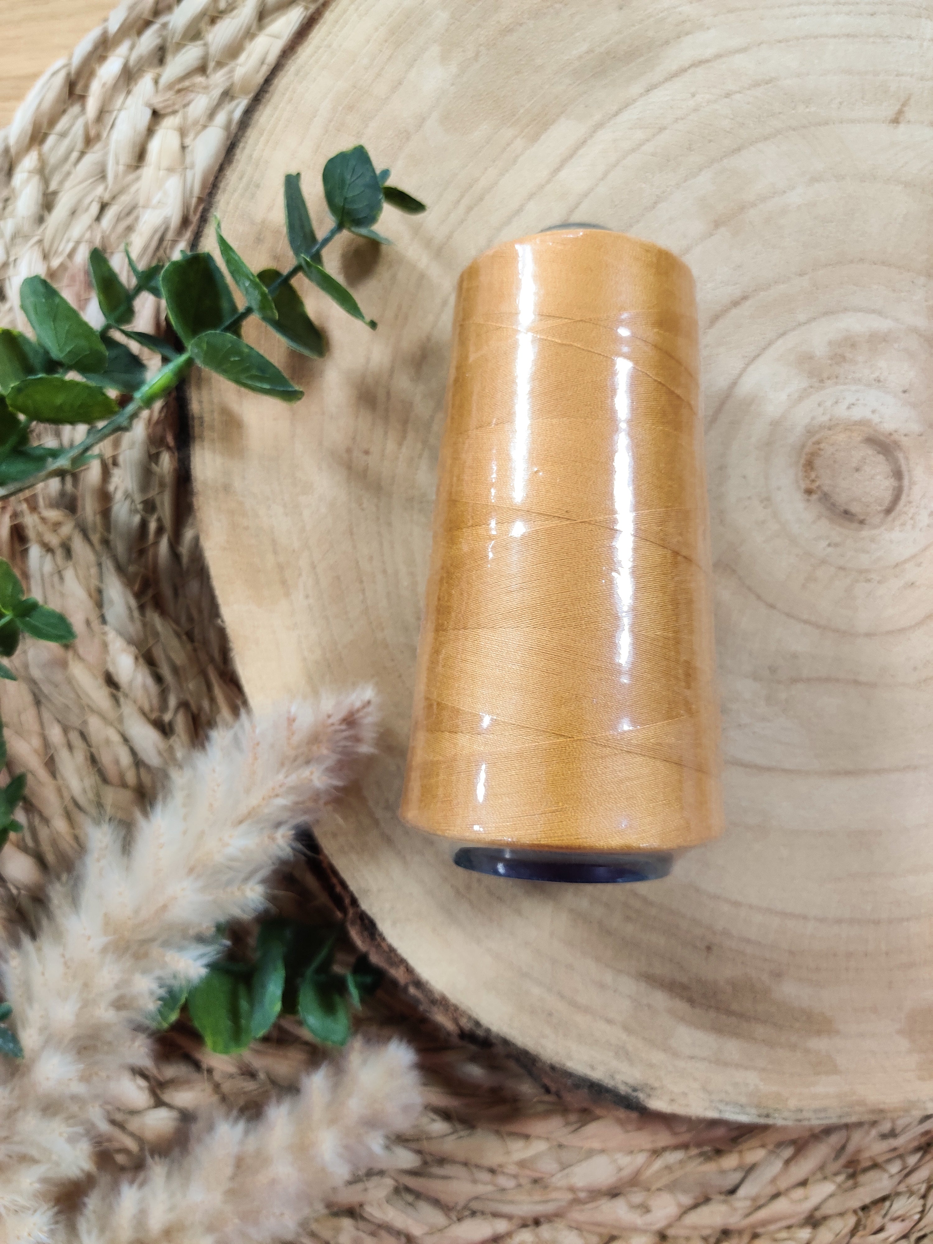 Fil cône 3000 m - Jaune ocre