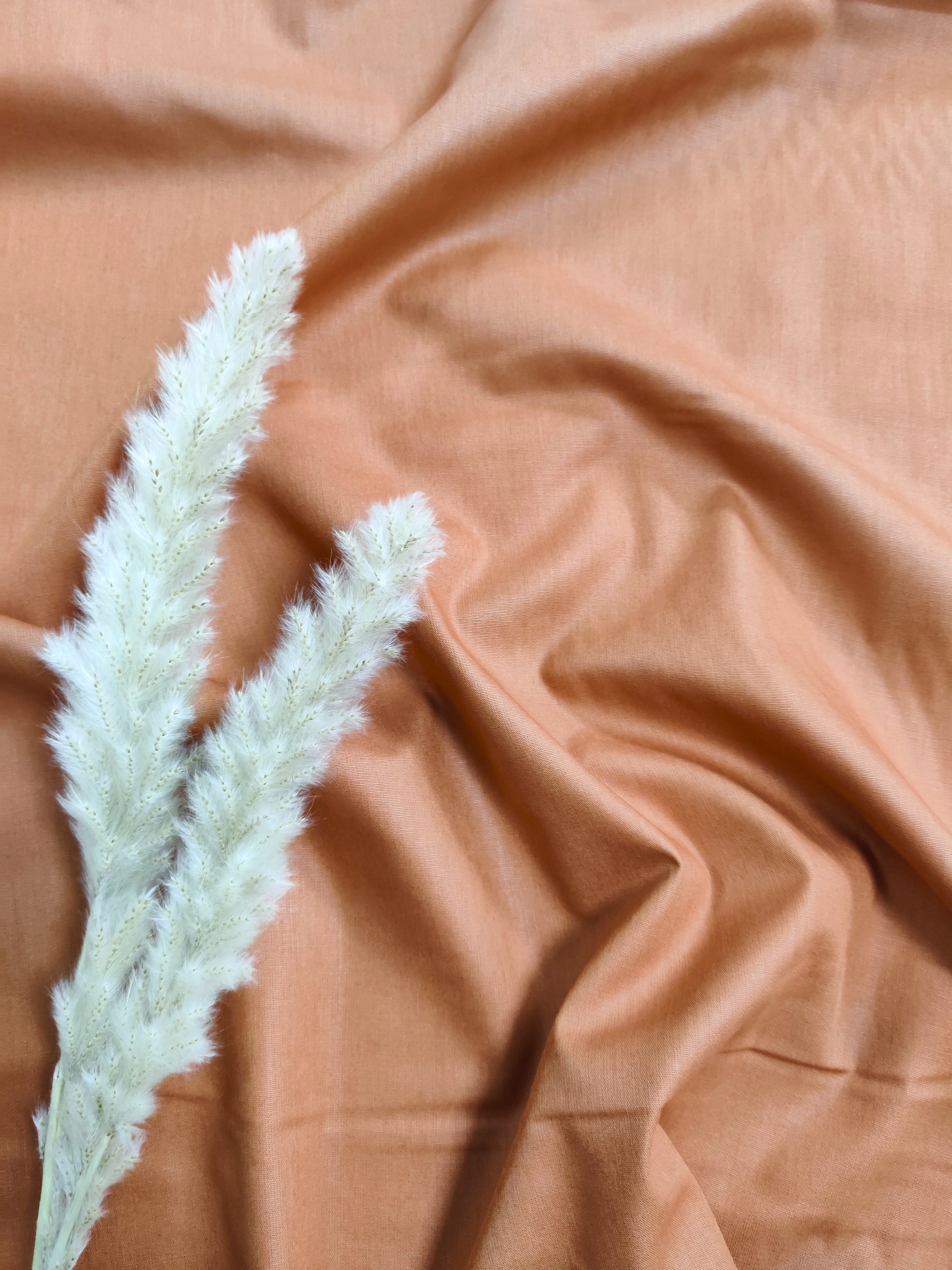 Popeline de Coton - Camel