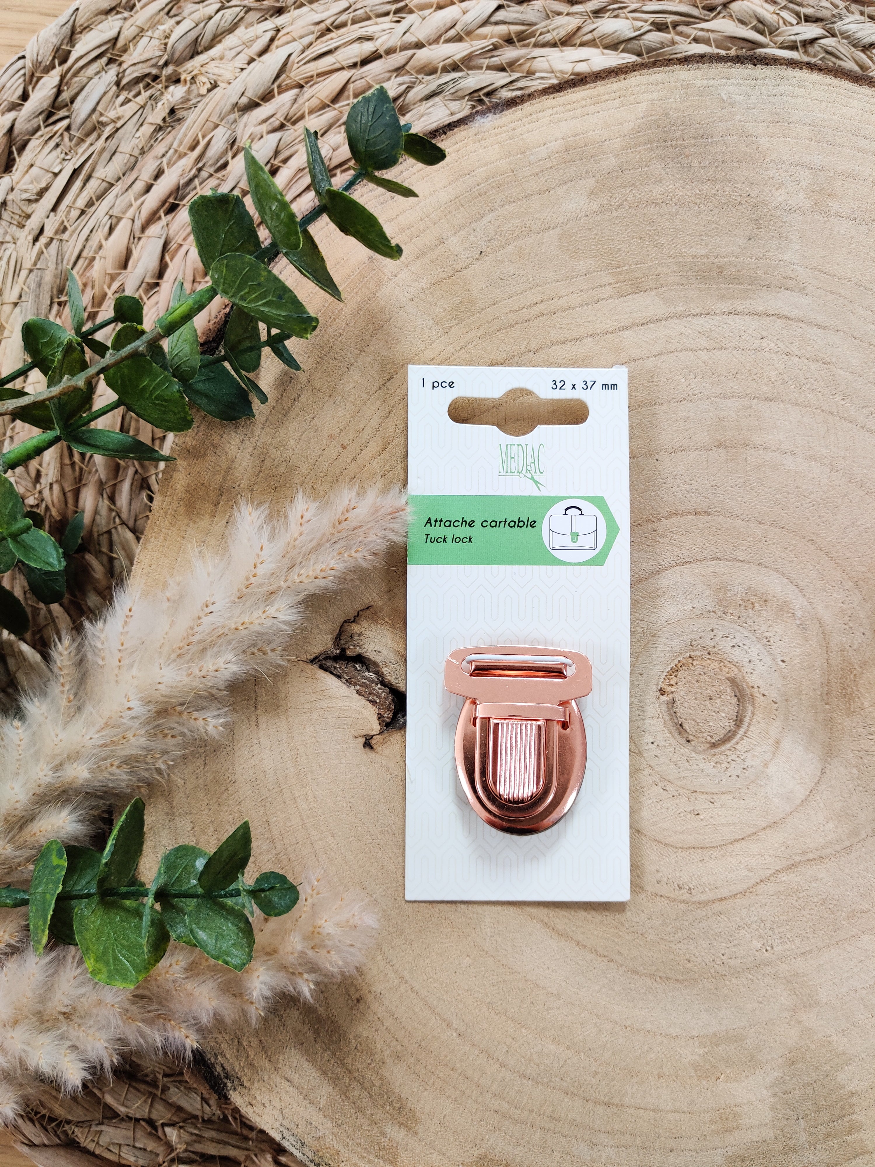 Attaches cartable - plusieurs coloris