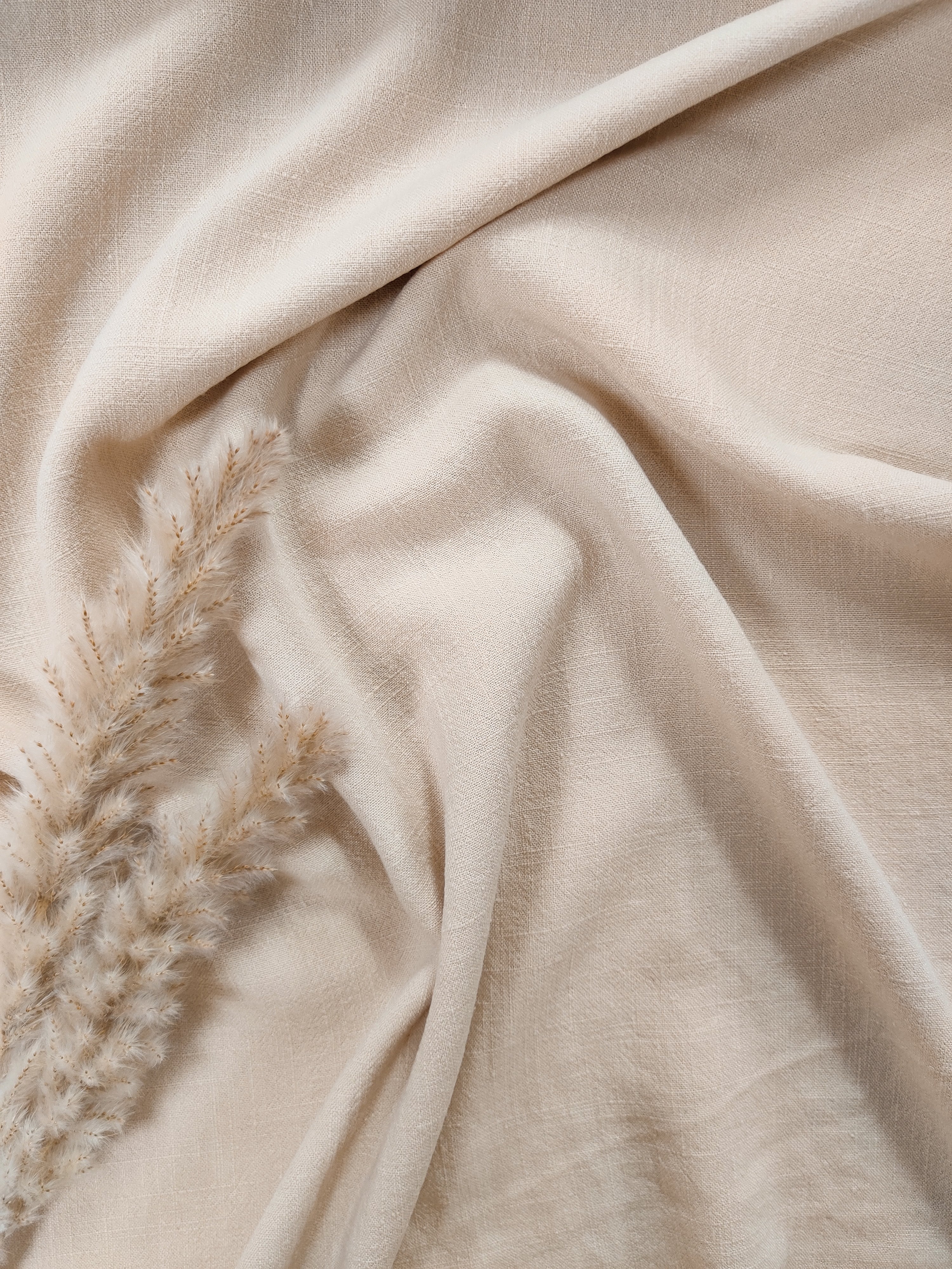 Lin viscose - Champagne