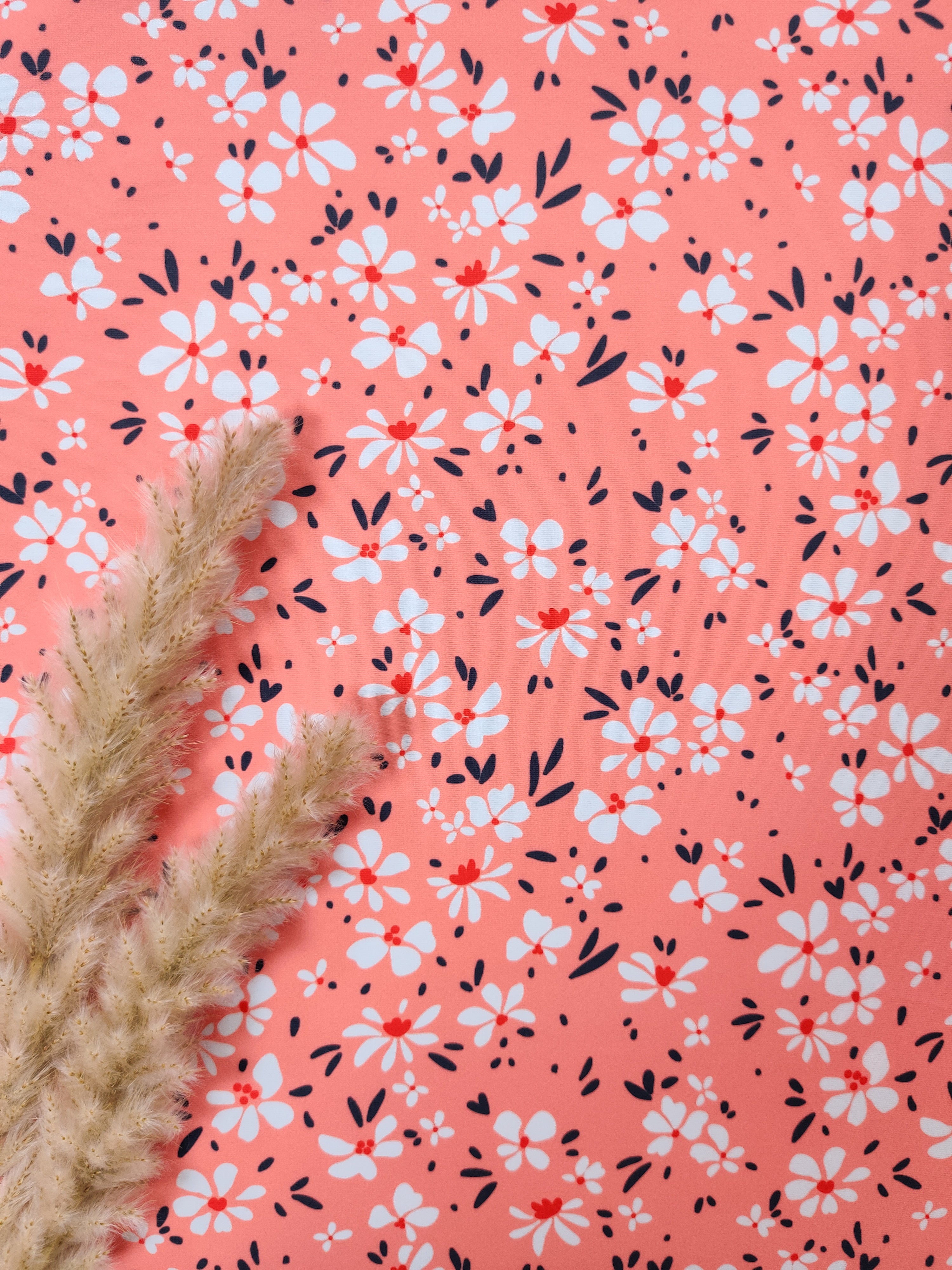 Lycra anti-UV - Fleurs pétillantes