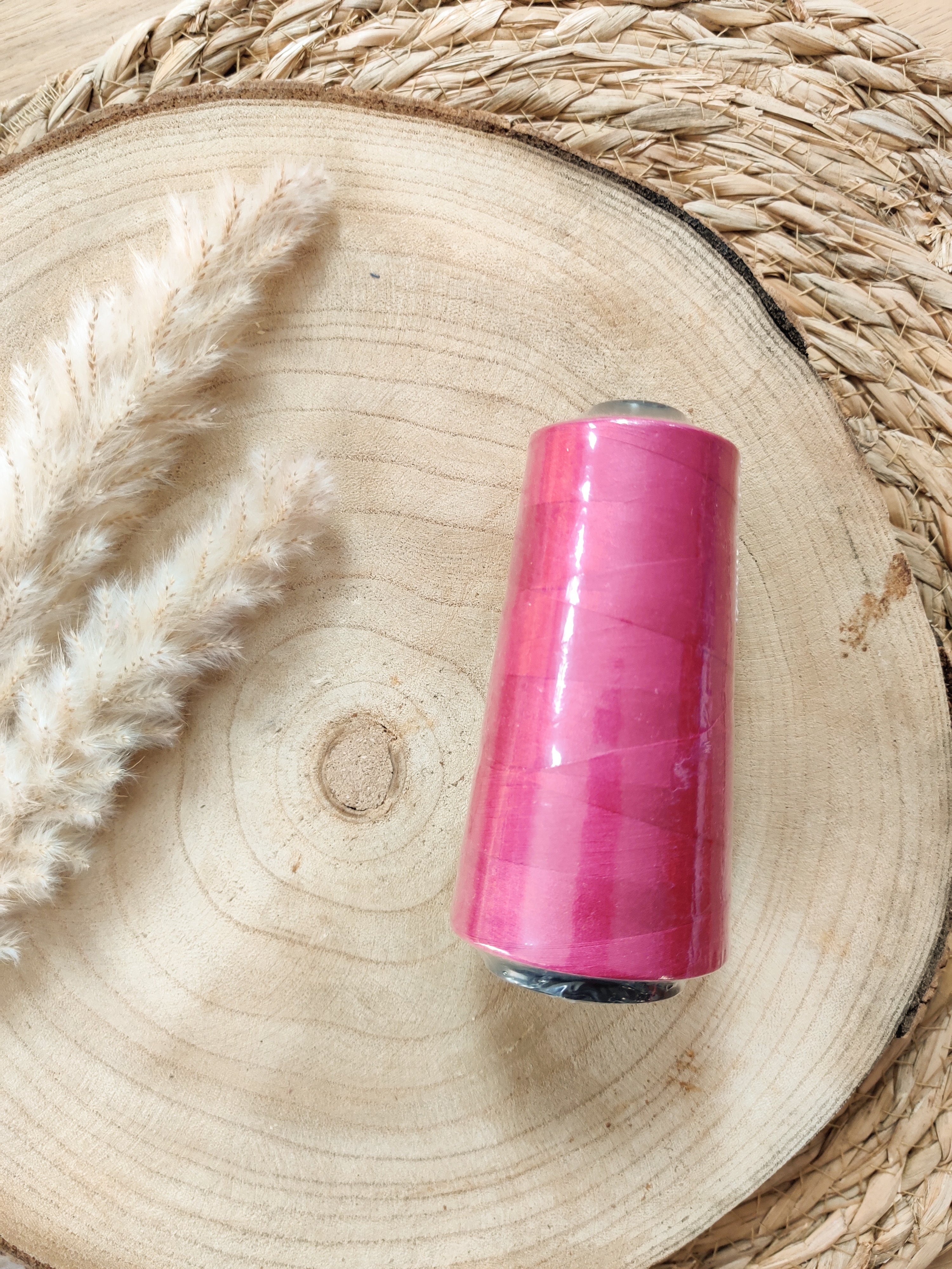 Fil cône 3000 m - Lie de vin