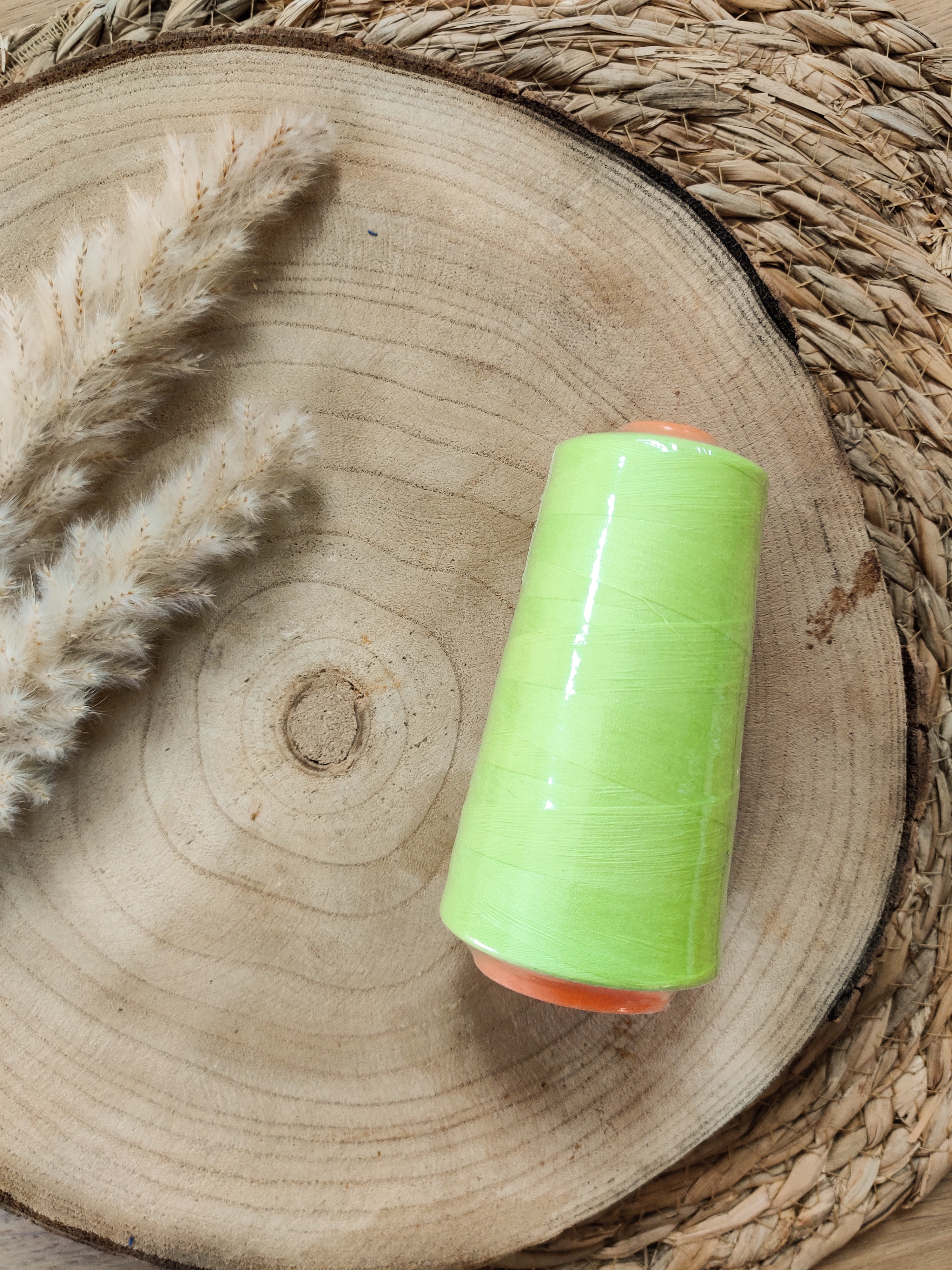 Fil cône 3000 m - Vert anis