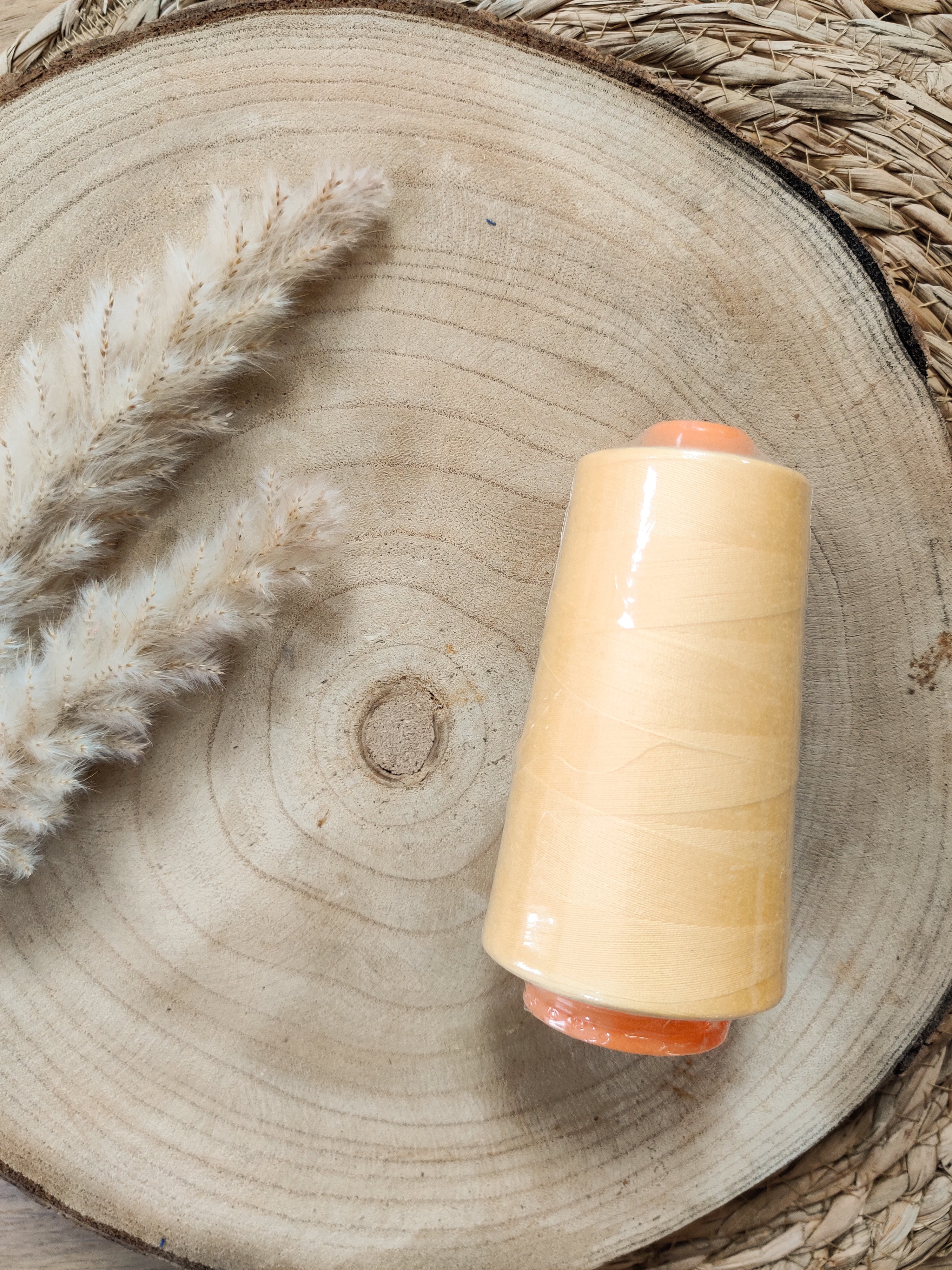 Fil cône 3000 m - Jaune orangé clair