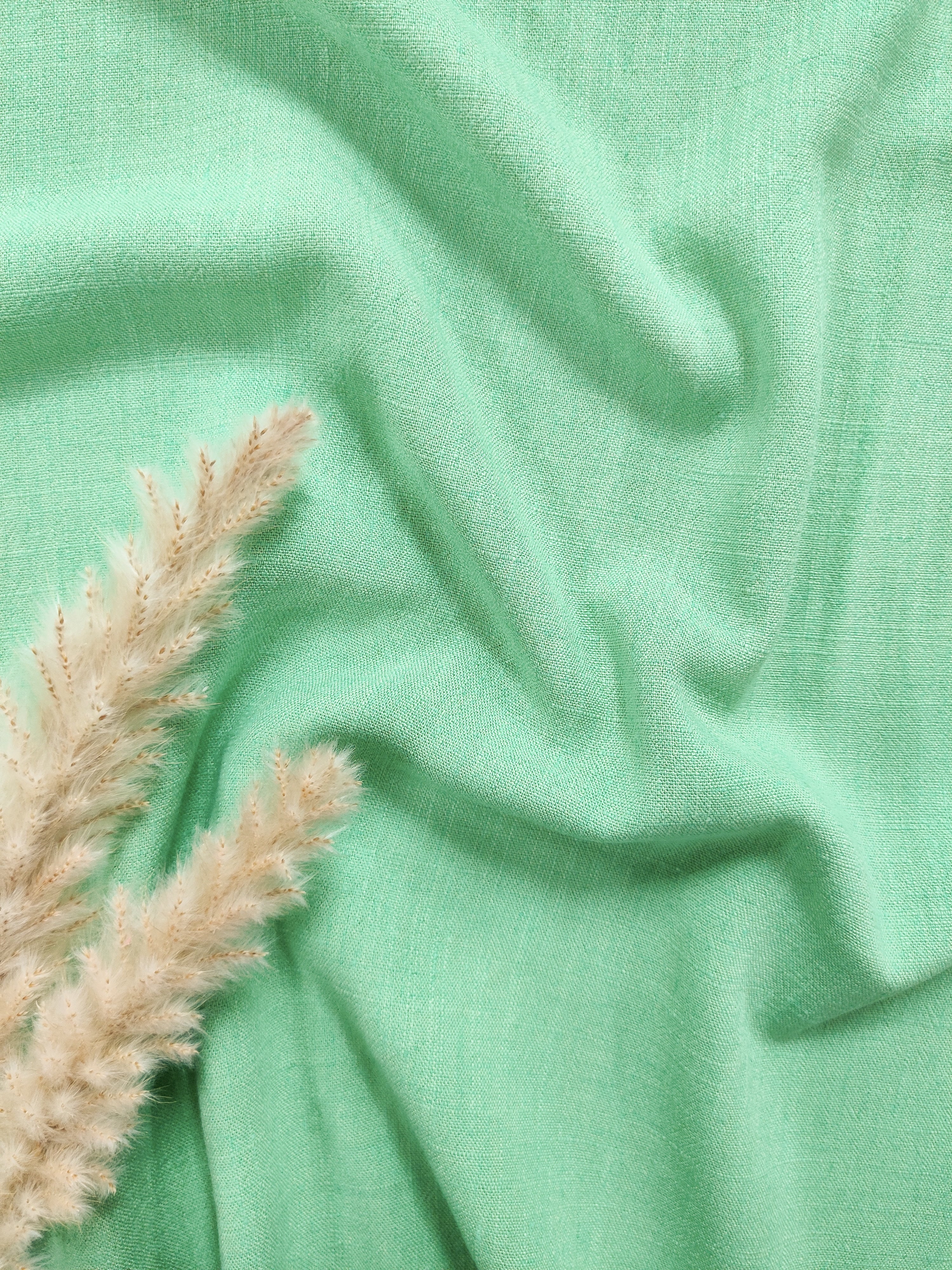 Lin viscose - Vert jade