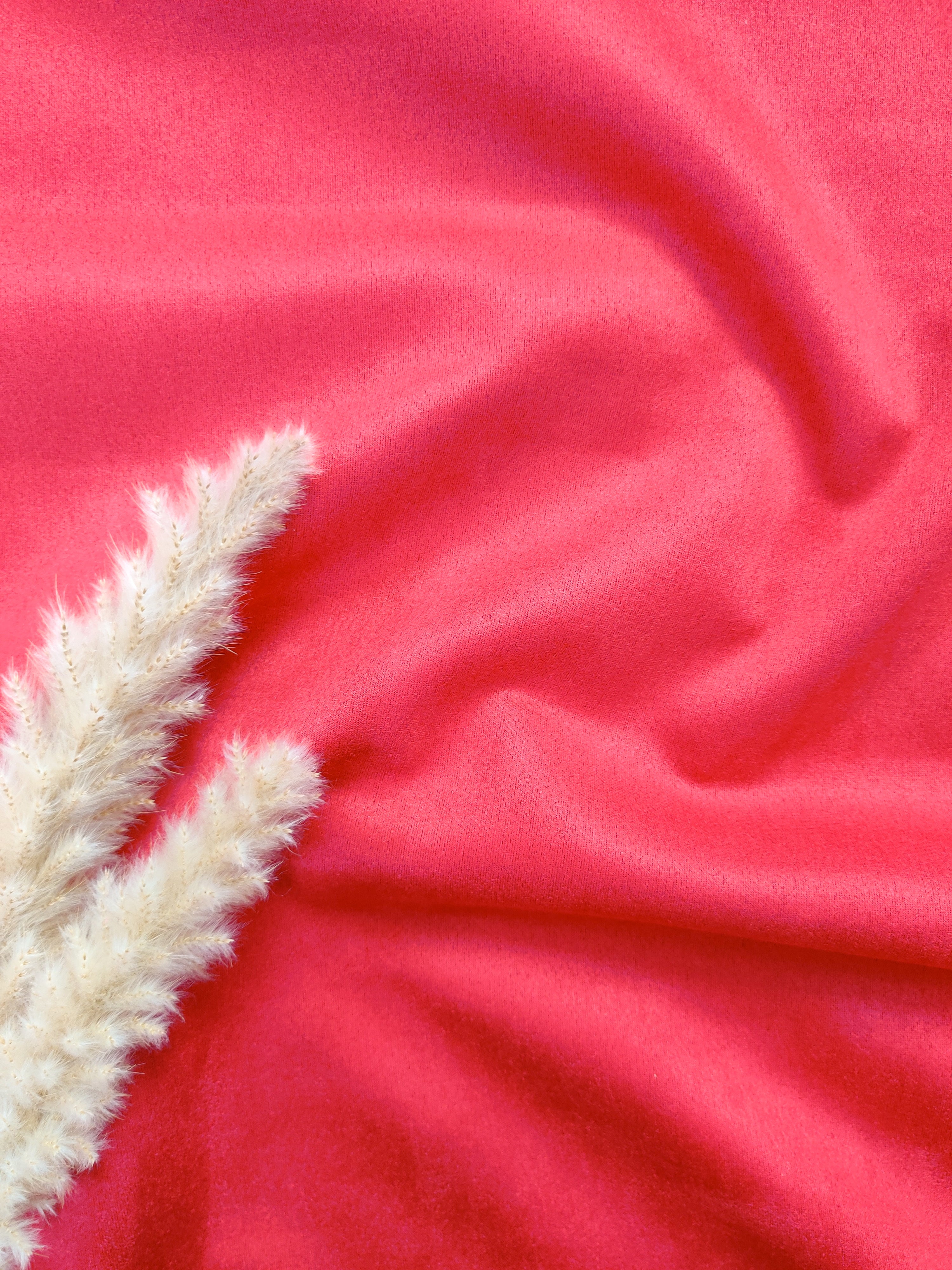 Suédine stretch - Rouge