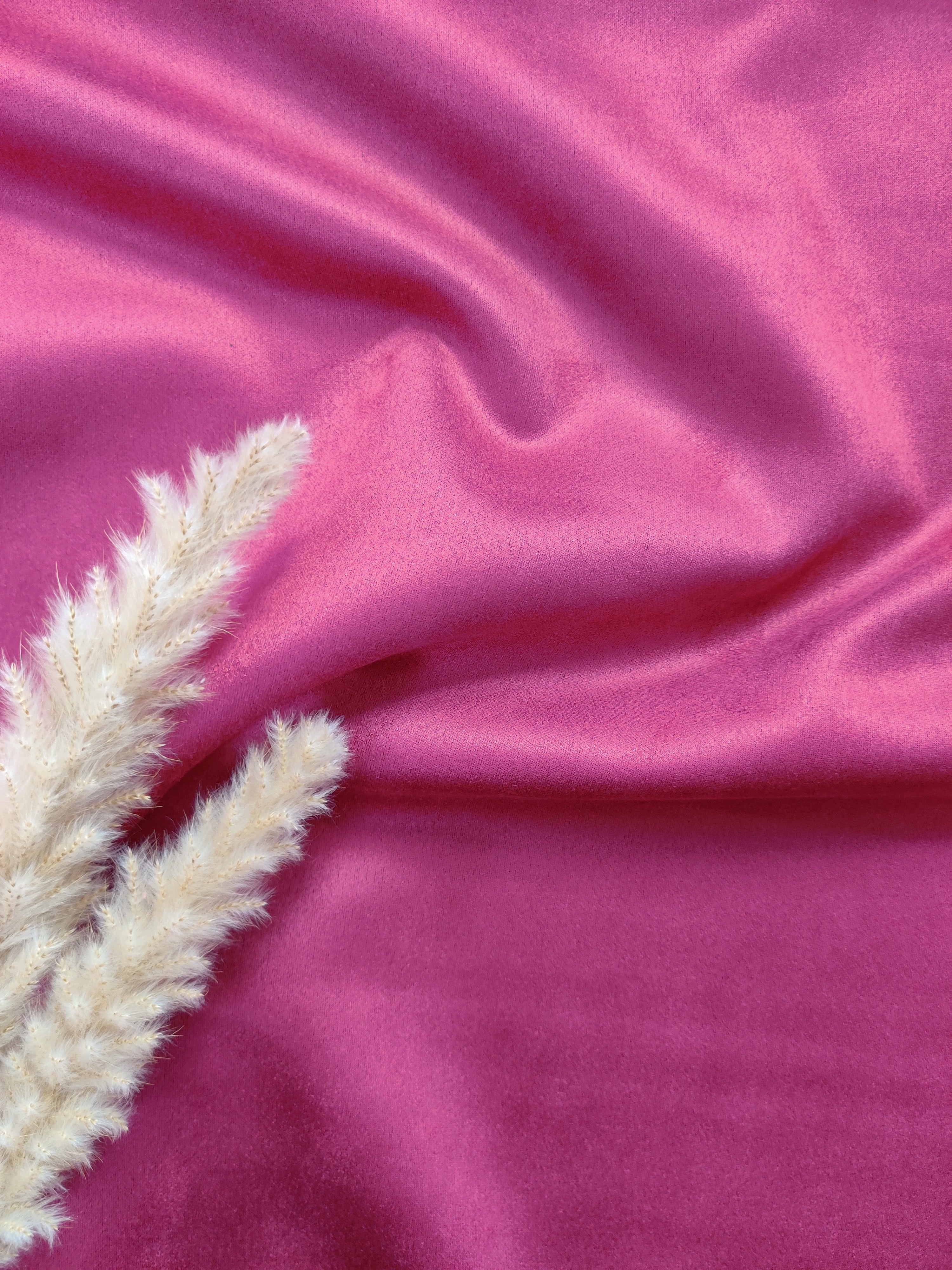 Suédine stretch - Pourpre