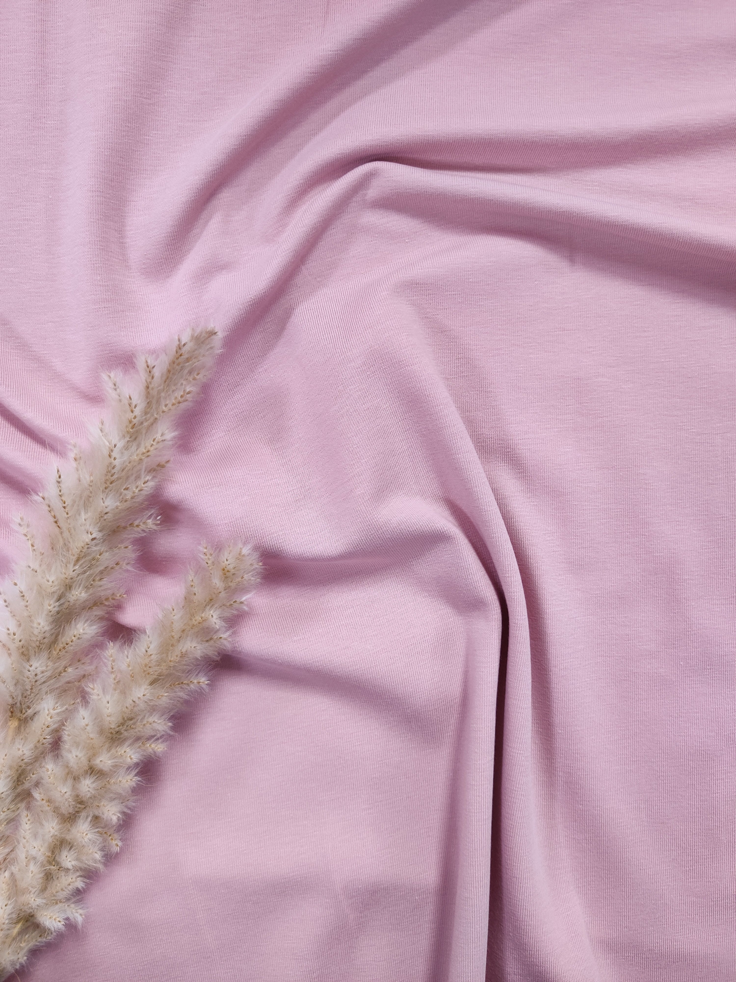 French terry BIO - Rose bubblegum