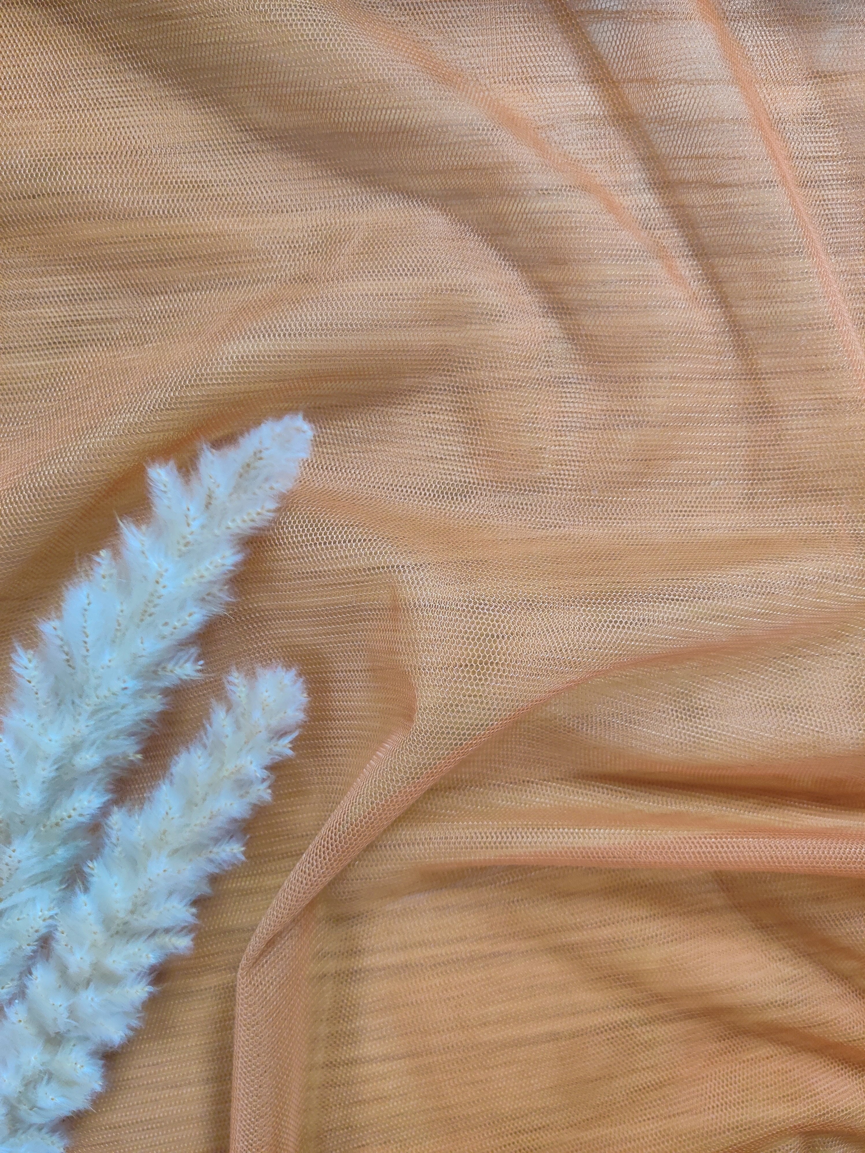 Tulle souple - Camel