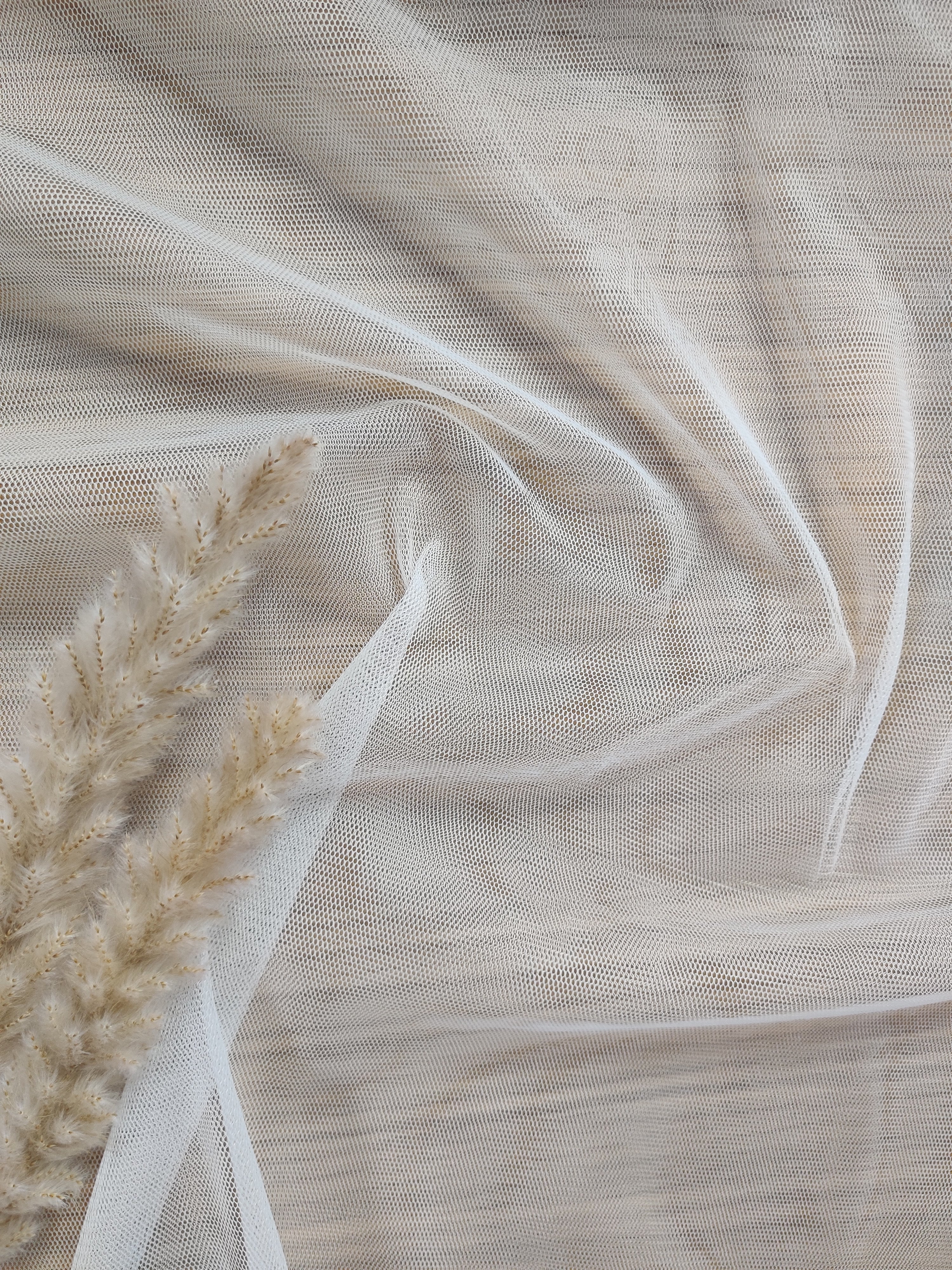 Tulle souple - blanc