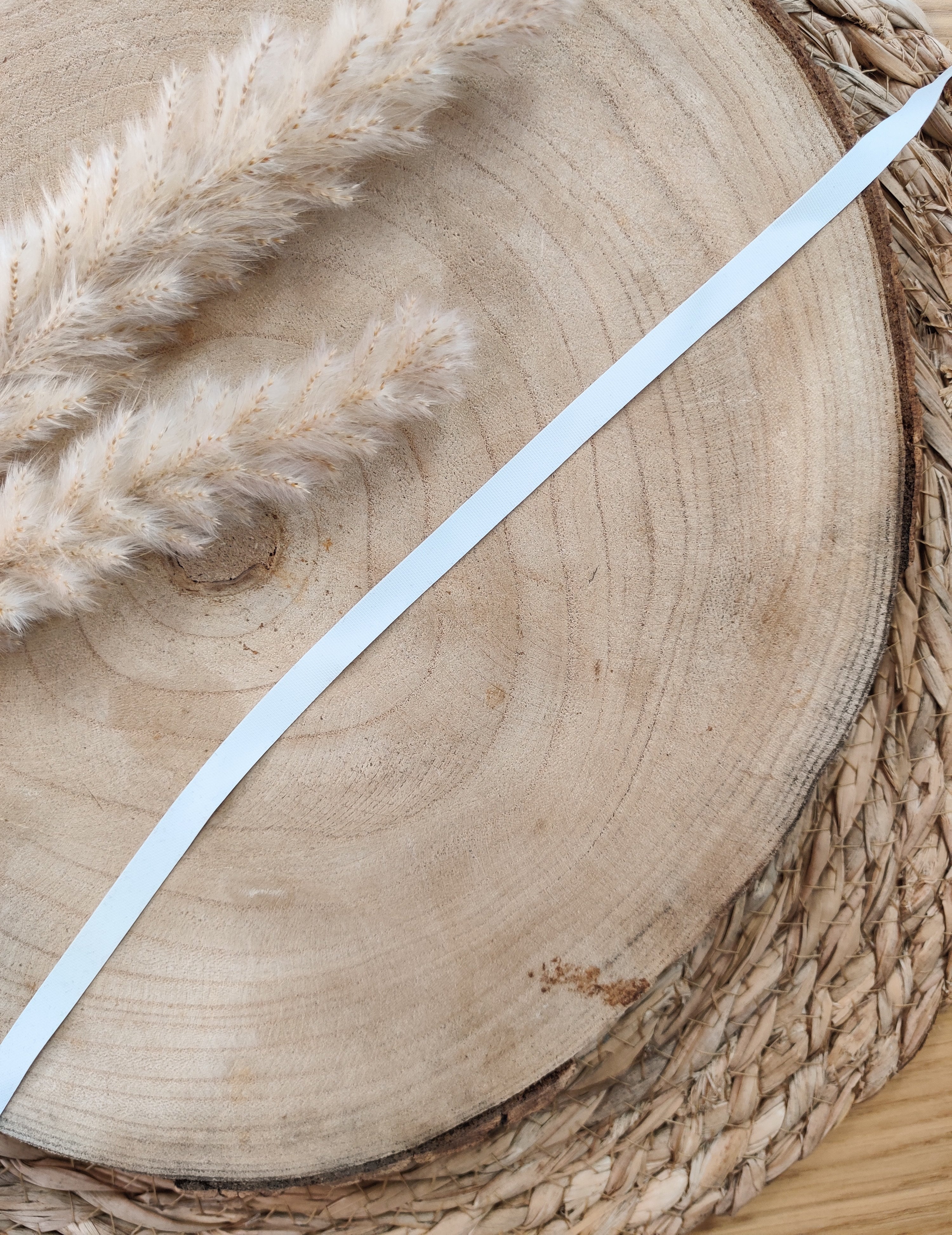 Laminette pour maillot de bain 8 mm - Noire ou blanche