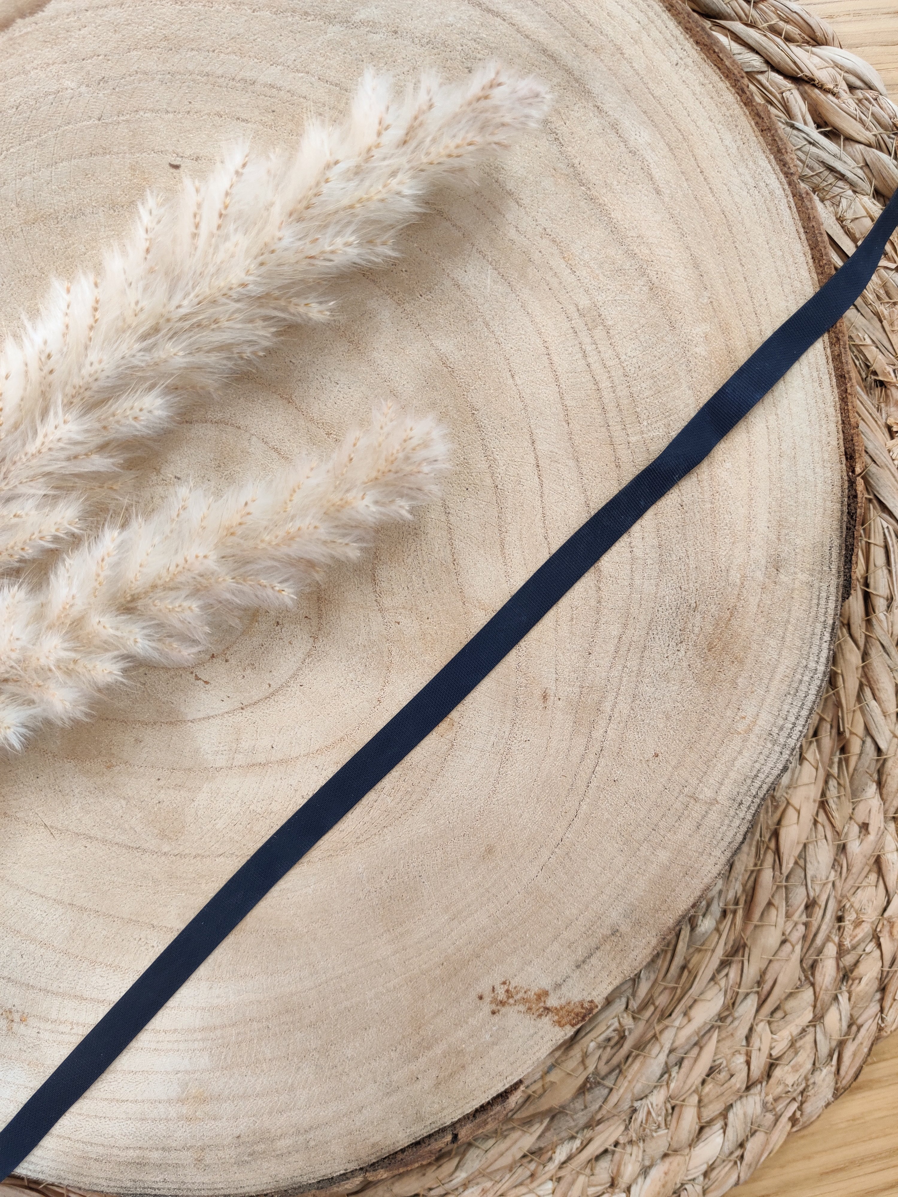 Laminette pour maillot de bain 8 mm - Noire ou blanche