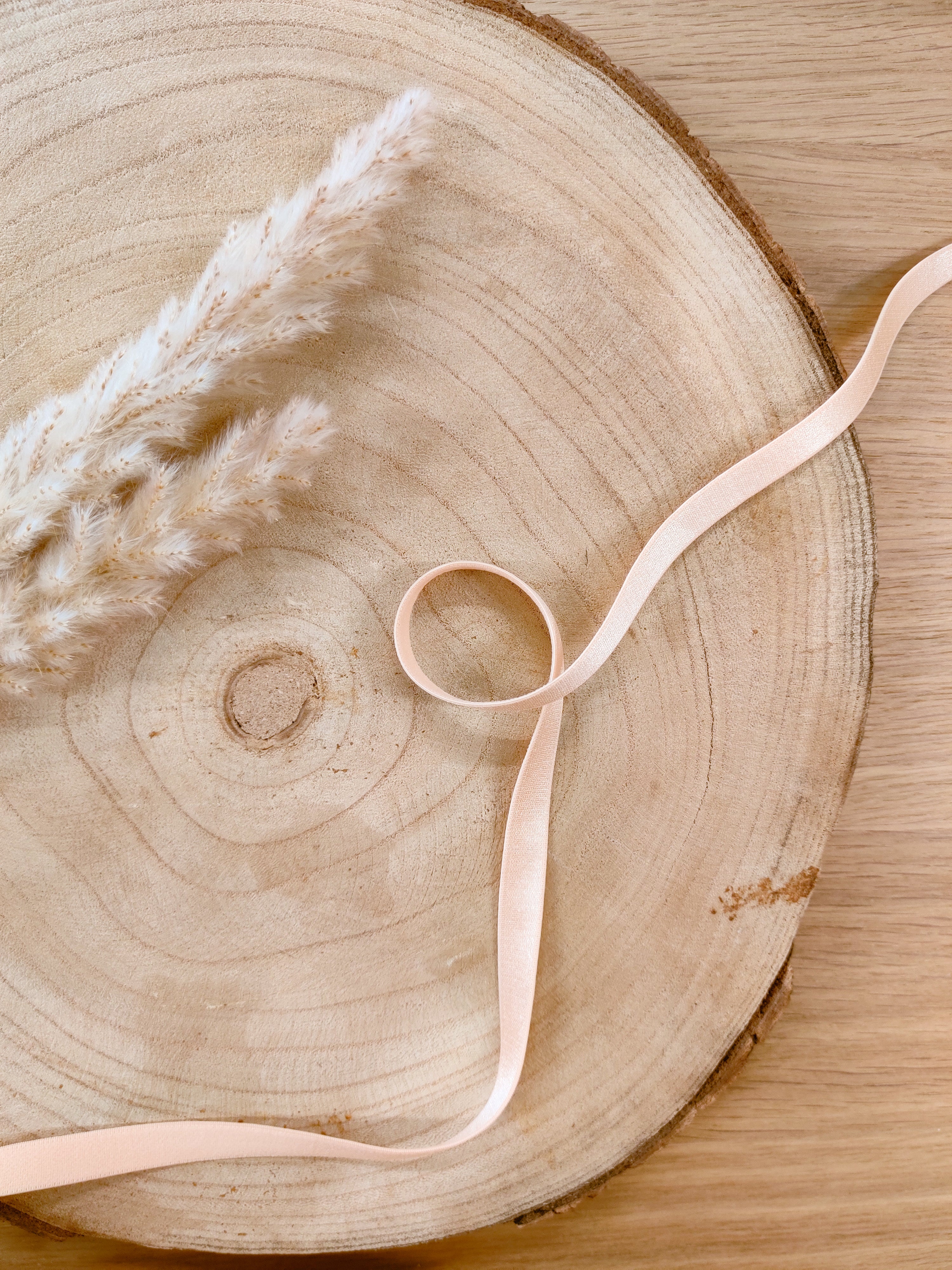 Elastique à bretelles pour soutien-gorge 10 mm - Beige