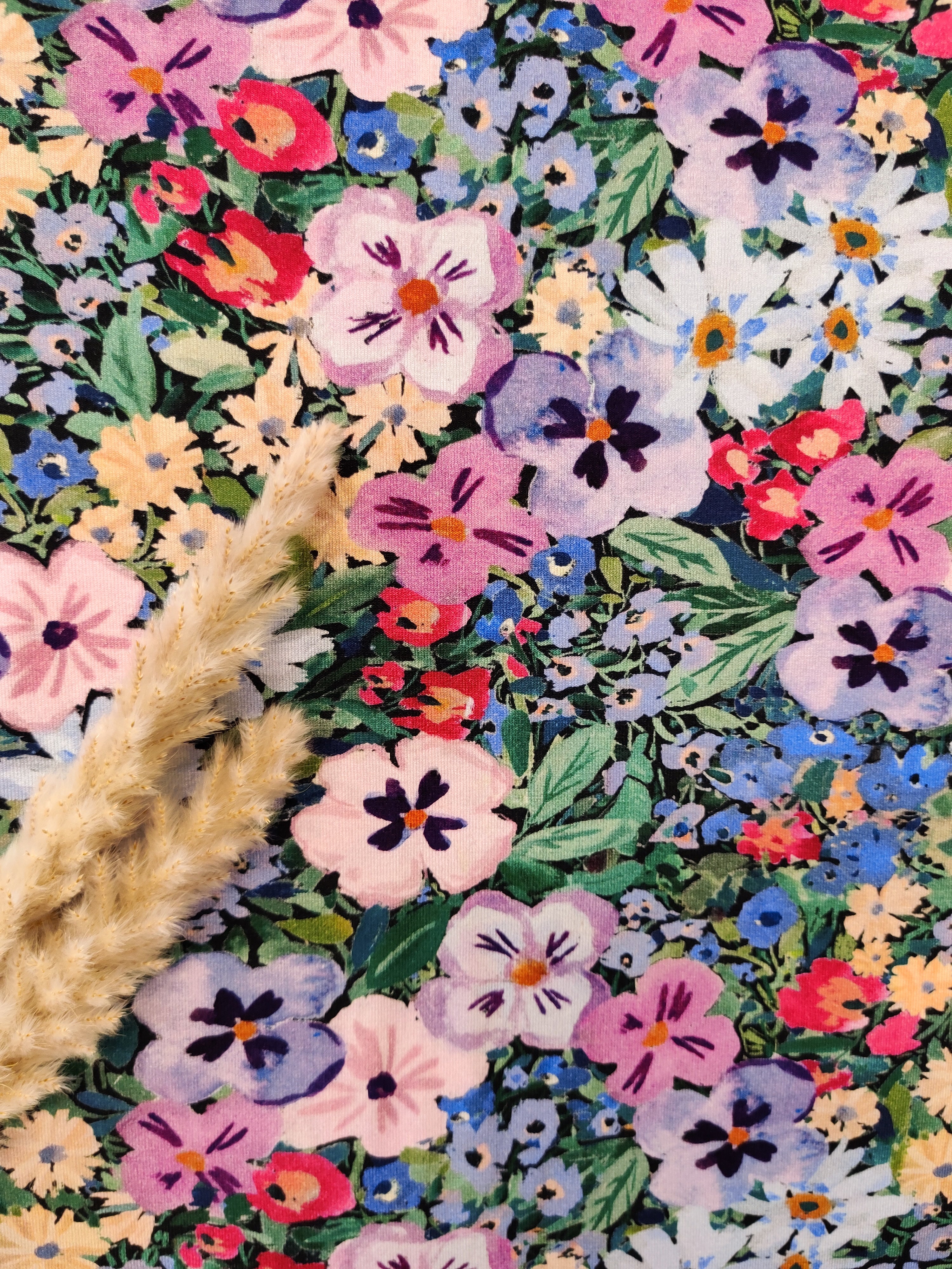 Jersey de viscose - Pensées et autres