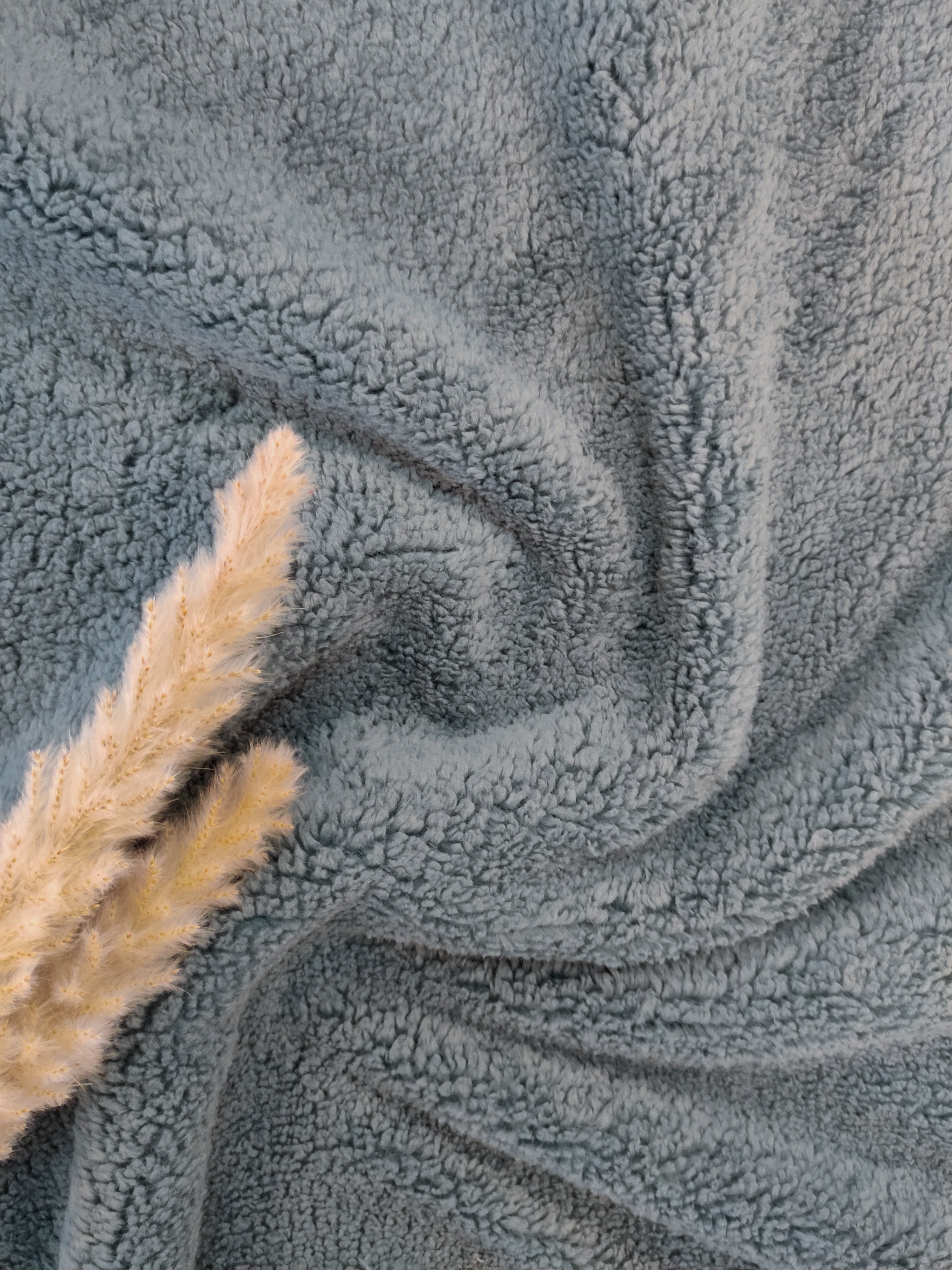 Teddy stretch - Bleu acier