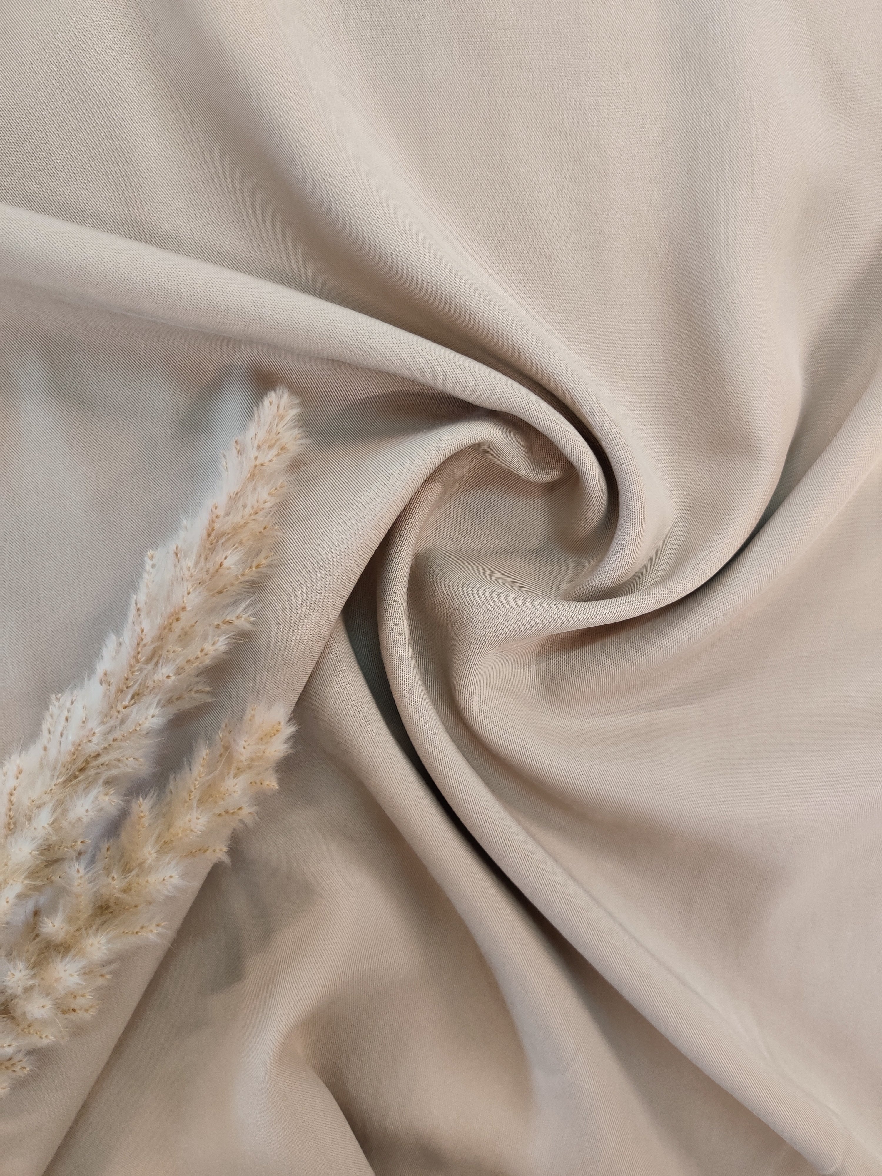 Twill de tencel - Beige